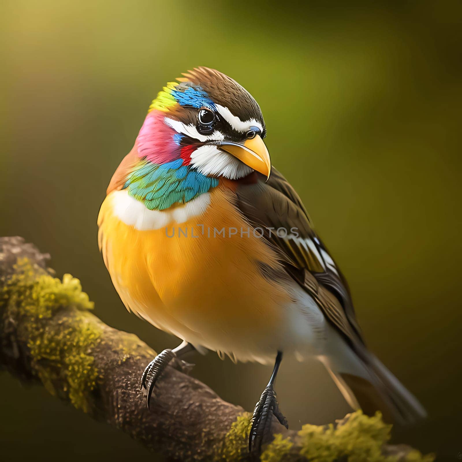 beautiful bird, with beautiful color with beautiful background by antoksena