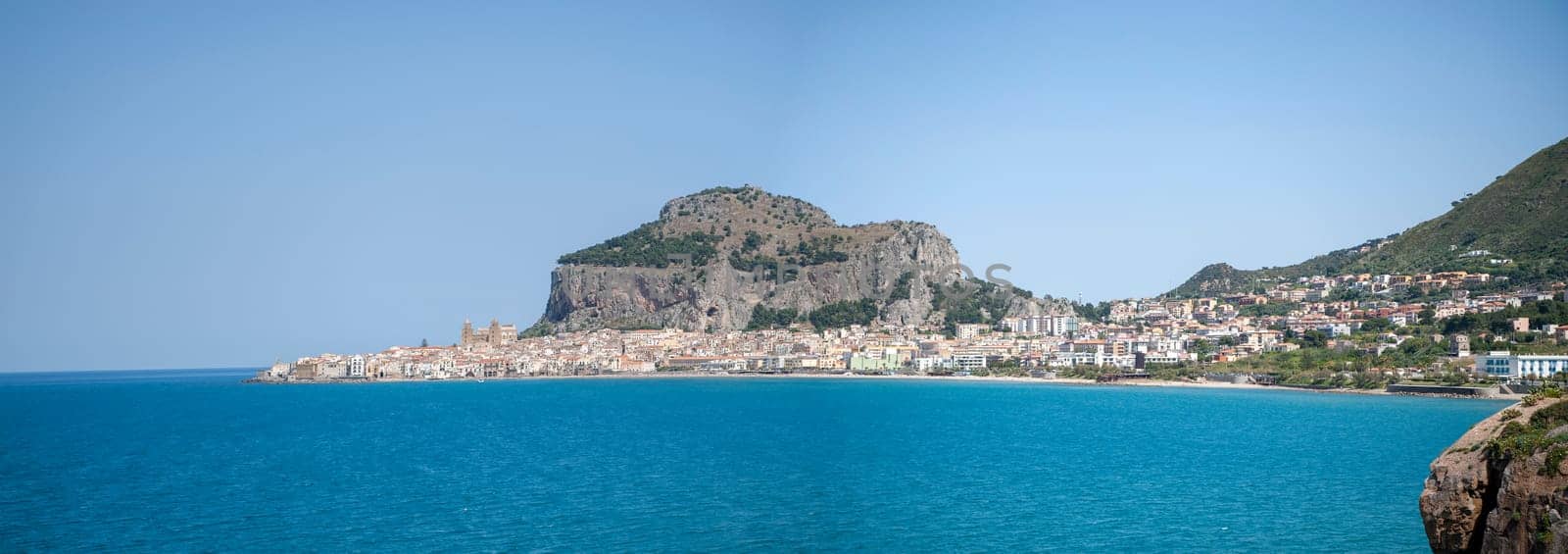 Panoramic view of Cefalù, Sicily