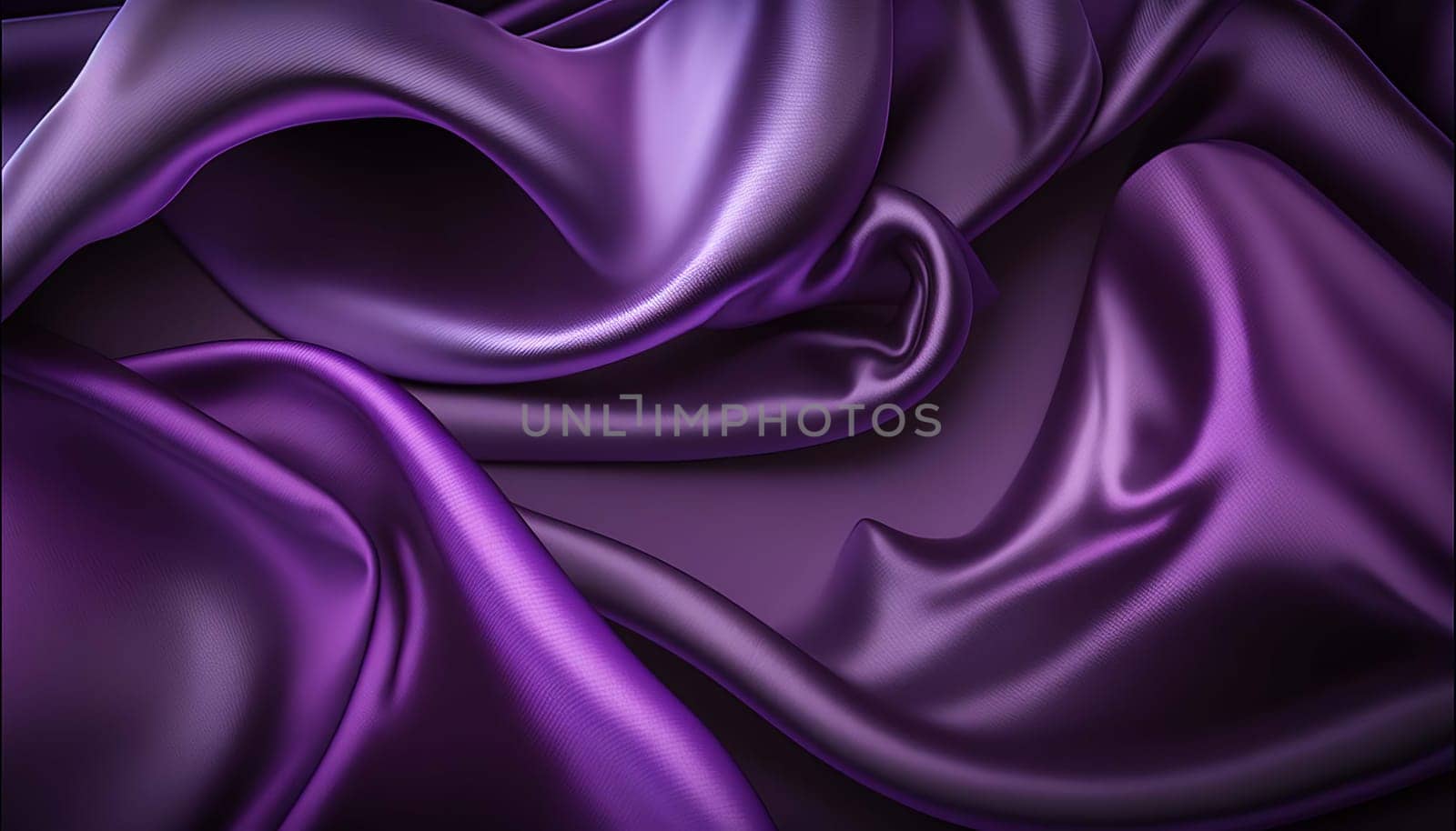 Silk fabric background texture. Generative AI,