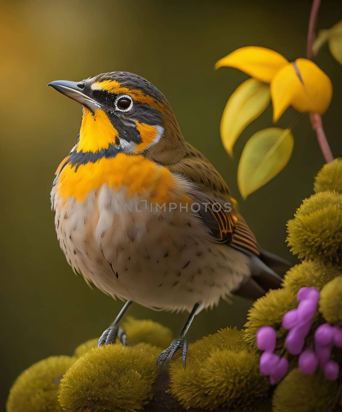 beautiful bird, with beautiful color with beautiful background for content creation by antoksena