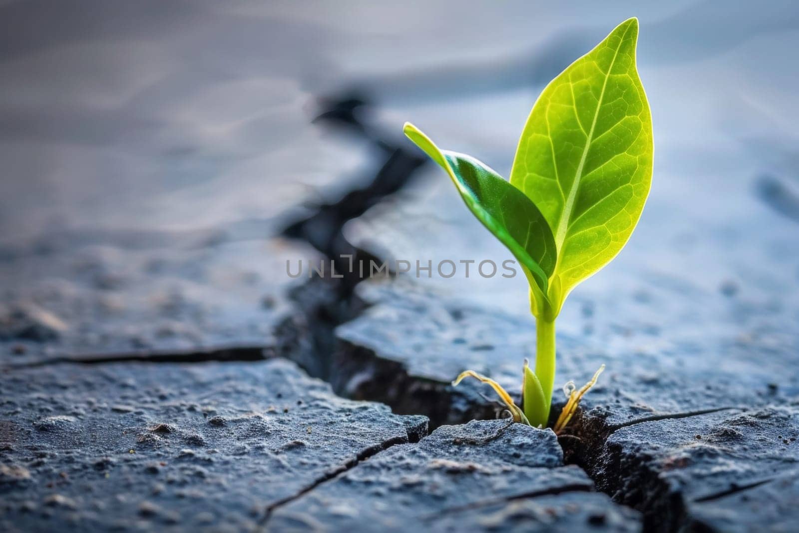 Sapling in Dry Earth by andreyz