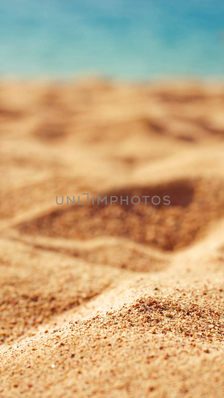 beach sand in summertime - travel, seascape, vacation and summer holidays by Anneleven