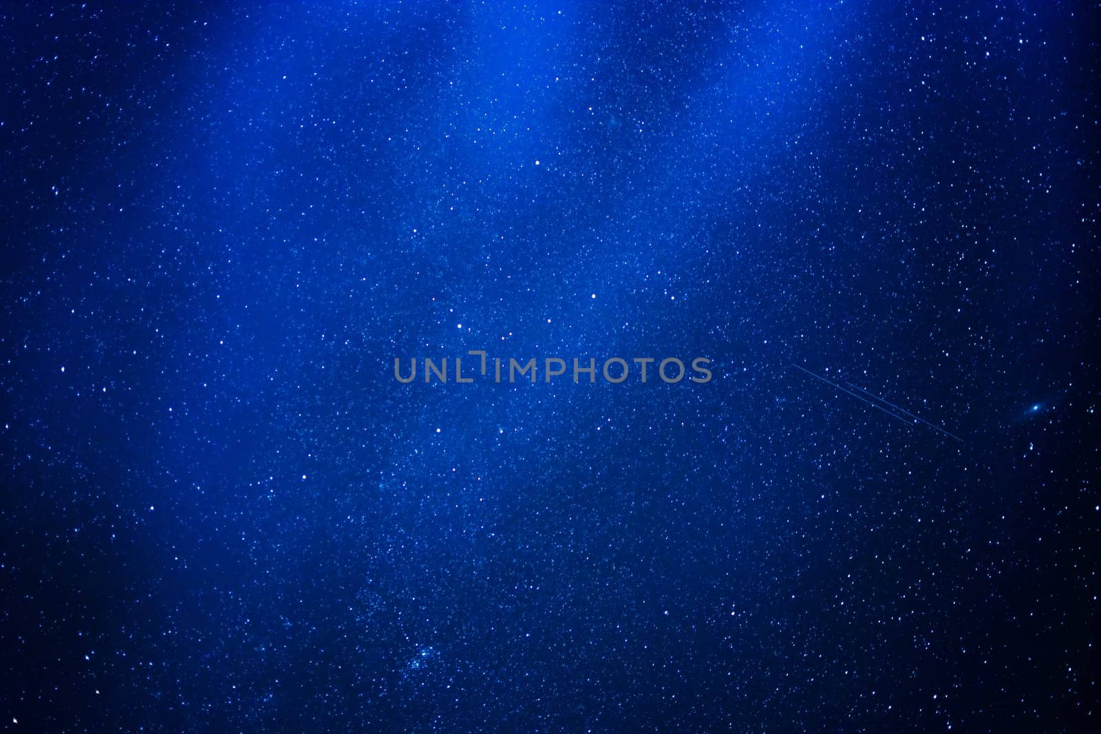two shooting stars in space