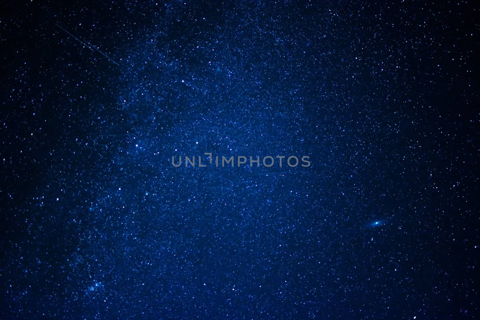 shooting stars in the night star trek and the milky way