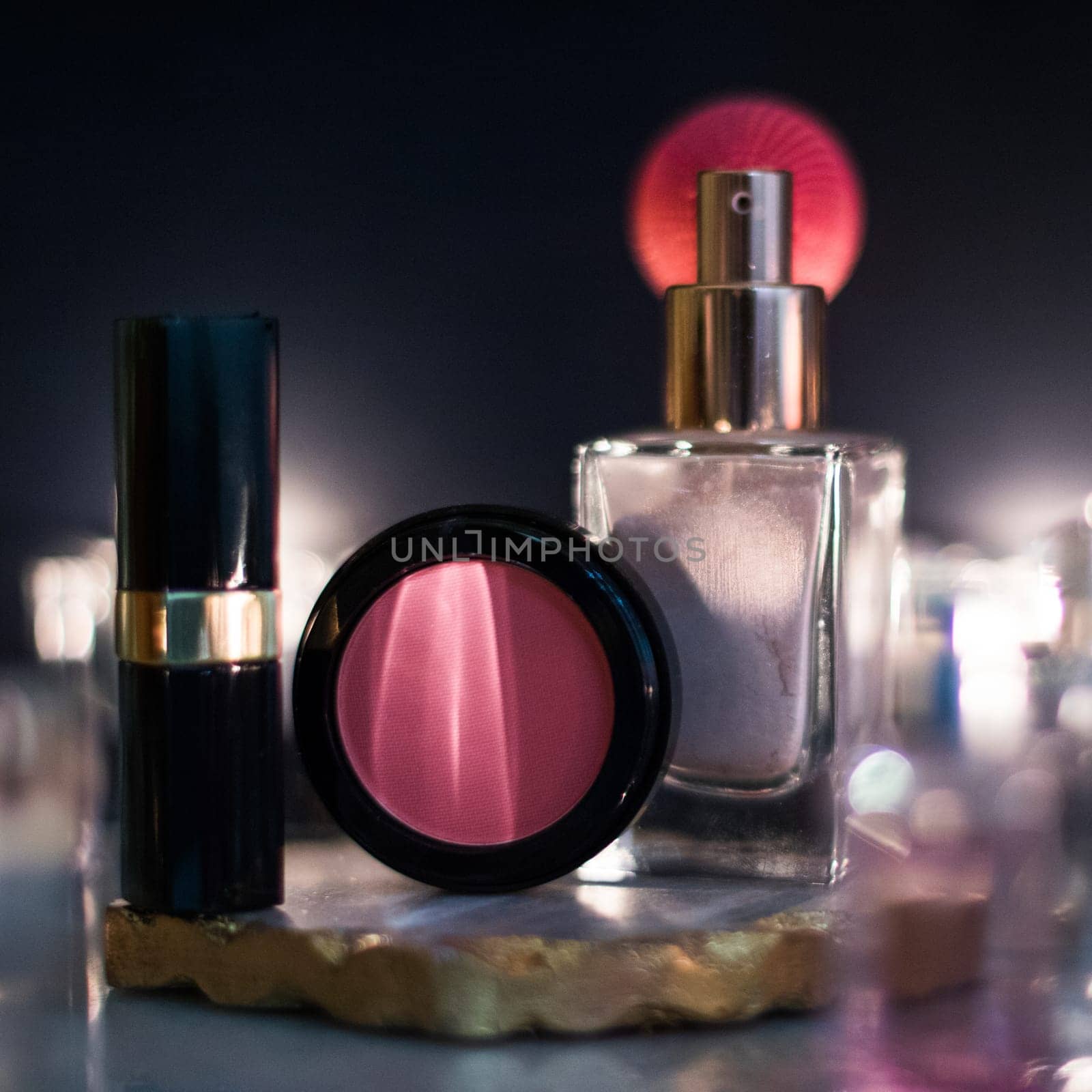 luxury make-up products, cosmetic set - beauty makeup styled concept by Anneleven
