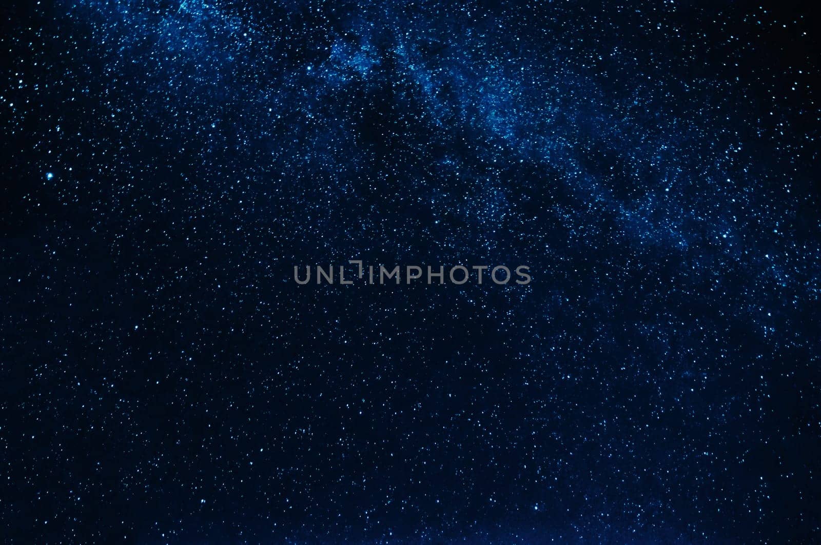 stars and the milky way background the blue starry sky at night
