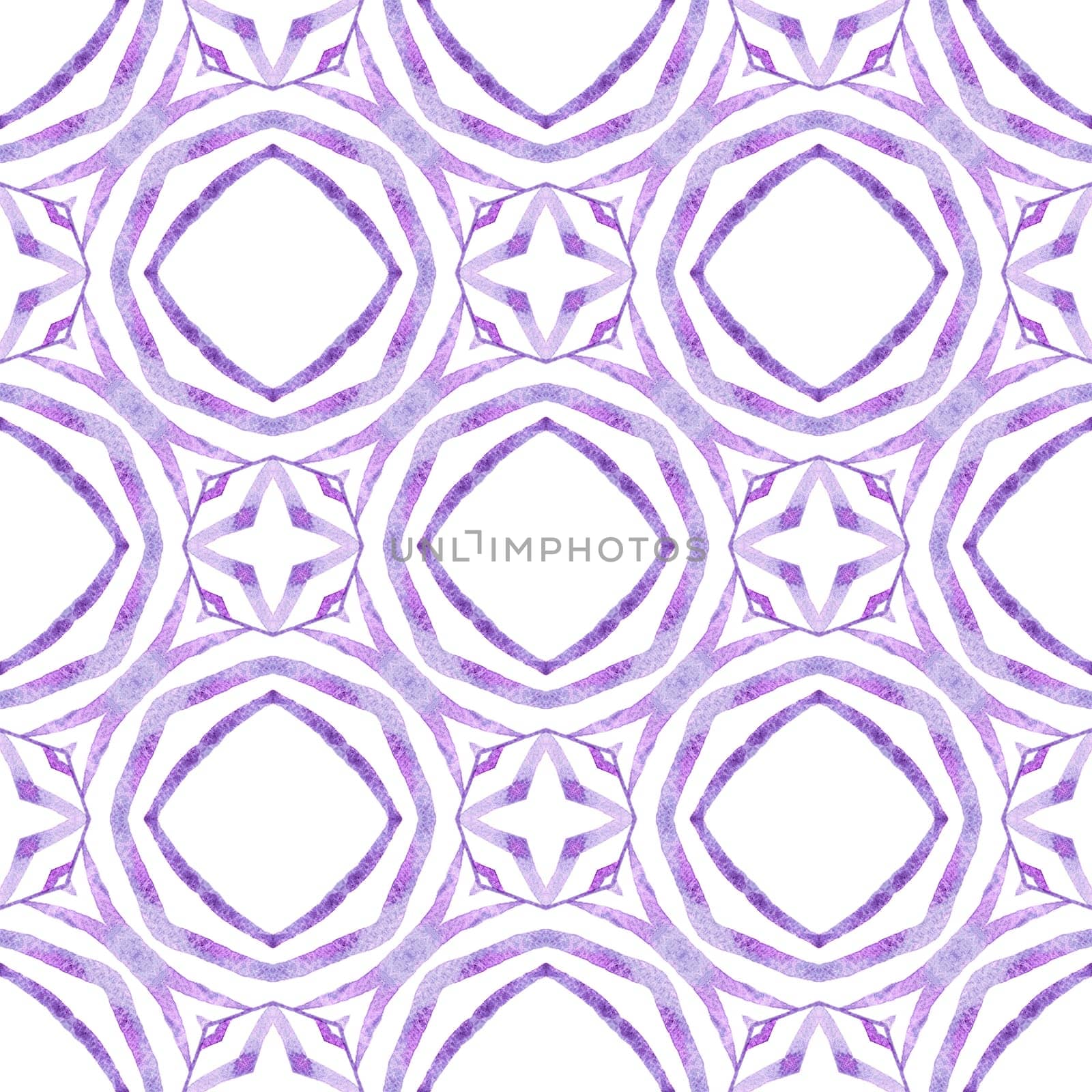 Textile ready elegant print, swimwear fabric, wallpaper, wrapping. Purple extra boho chic summer design. Summer exotic seamless border. Exotic seamless pattern.