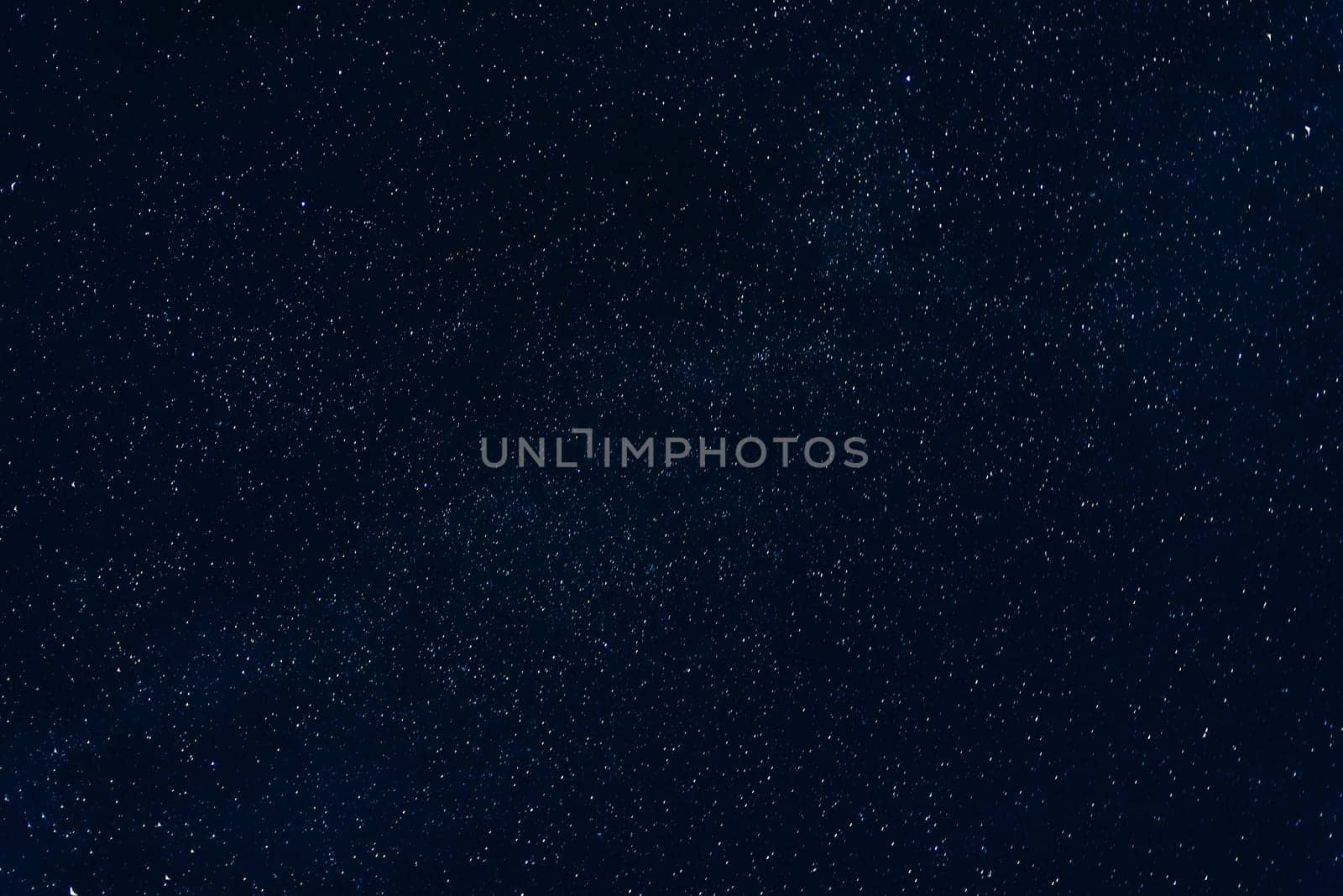 milky way in the night dark blue sky with stars