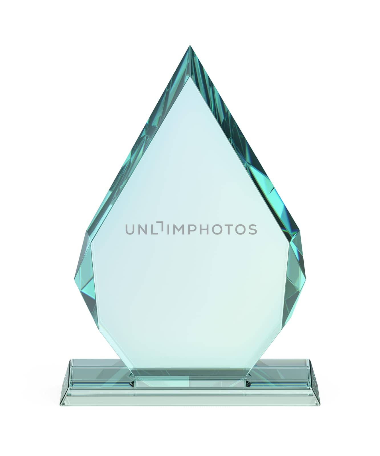 Arrow shaped crystal award by magraphics