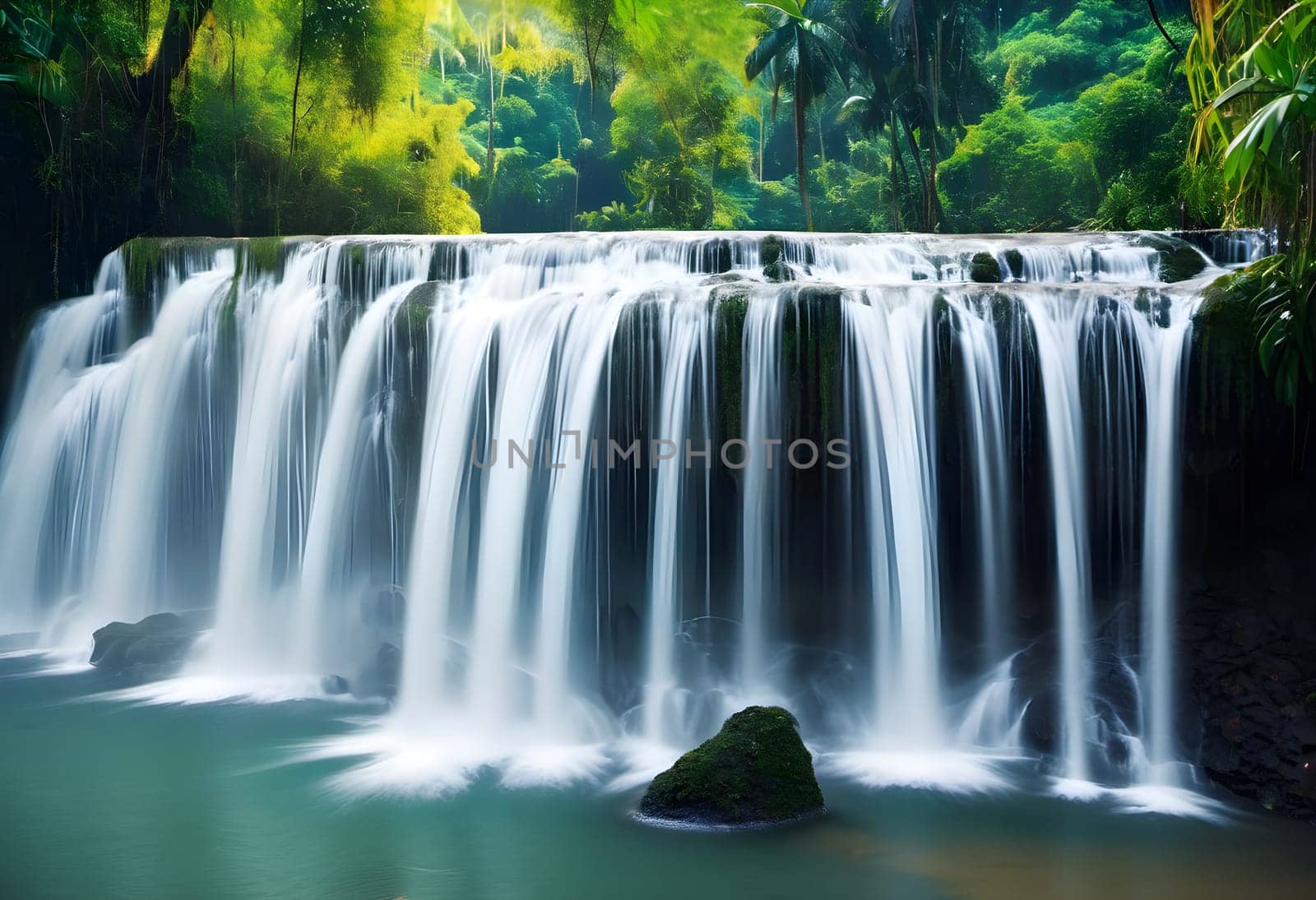 Hidden Oasis: Unveiling the Majestic Beauty of Asian Tropical Waterfalls by Petrichor