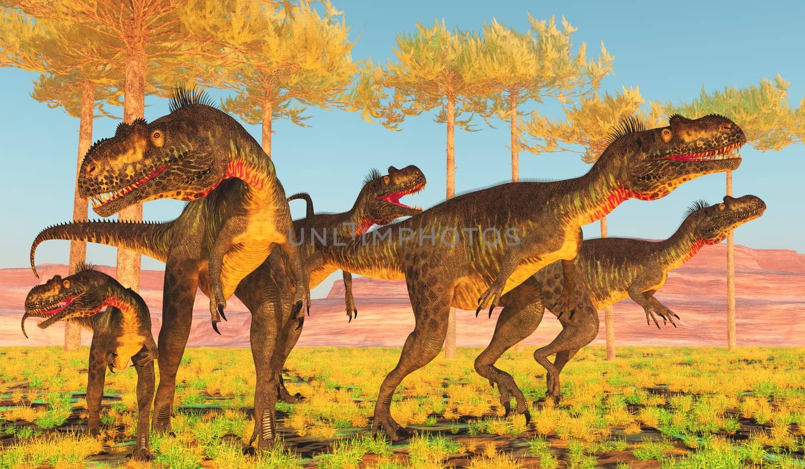 Megalosaurus Dinosaur Hunt by Catmando