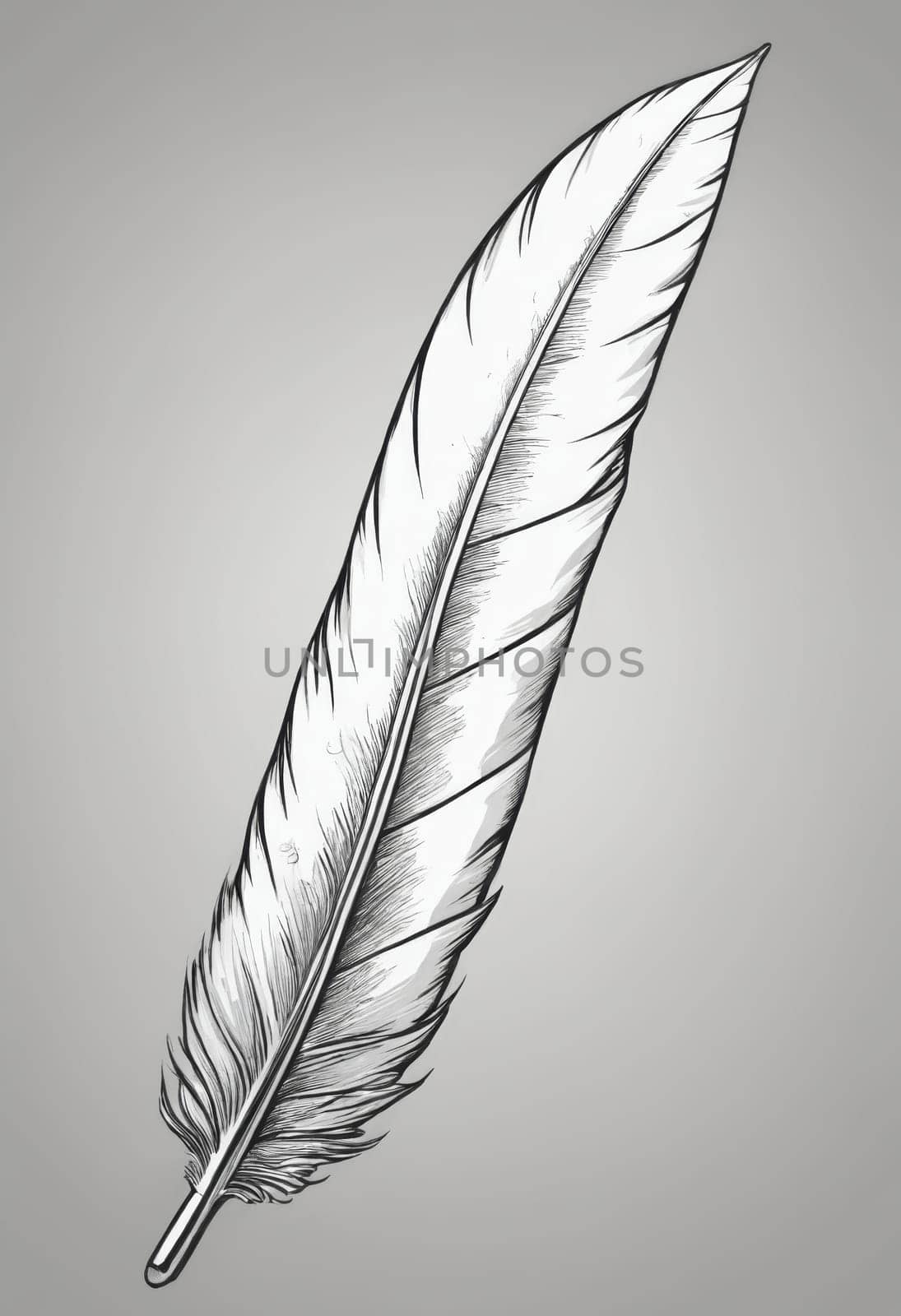 Soft as a Whisper: Elegant Digital Feather Art by Andre1ns