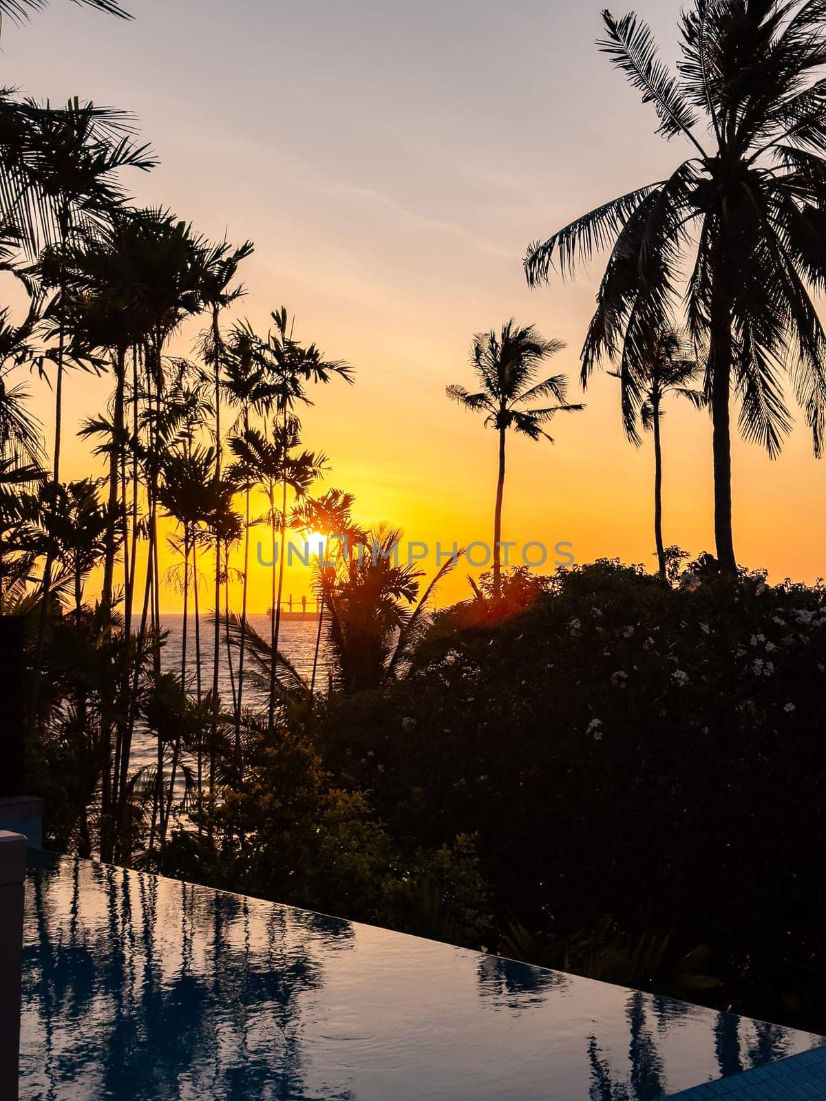 Aerial view of Panwa beach in Phuket, Thailand, south east asia