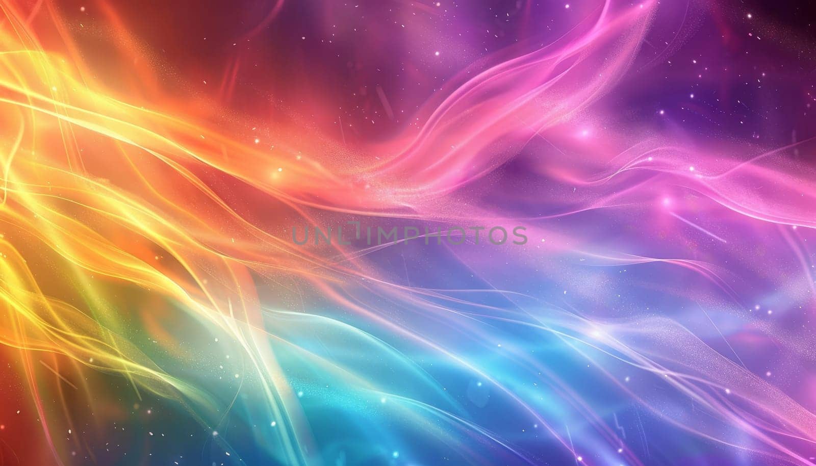 A colorful, swirling pattern of light and dark colors by AI generated image.