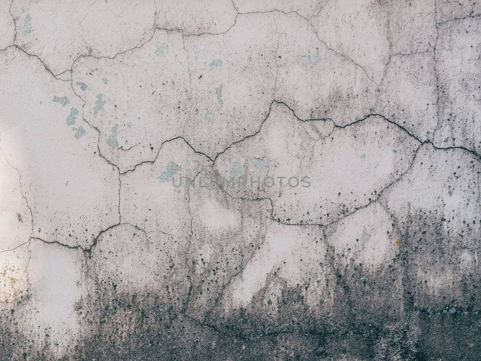 texture of old concrete with cracks close-up