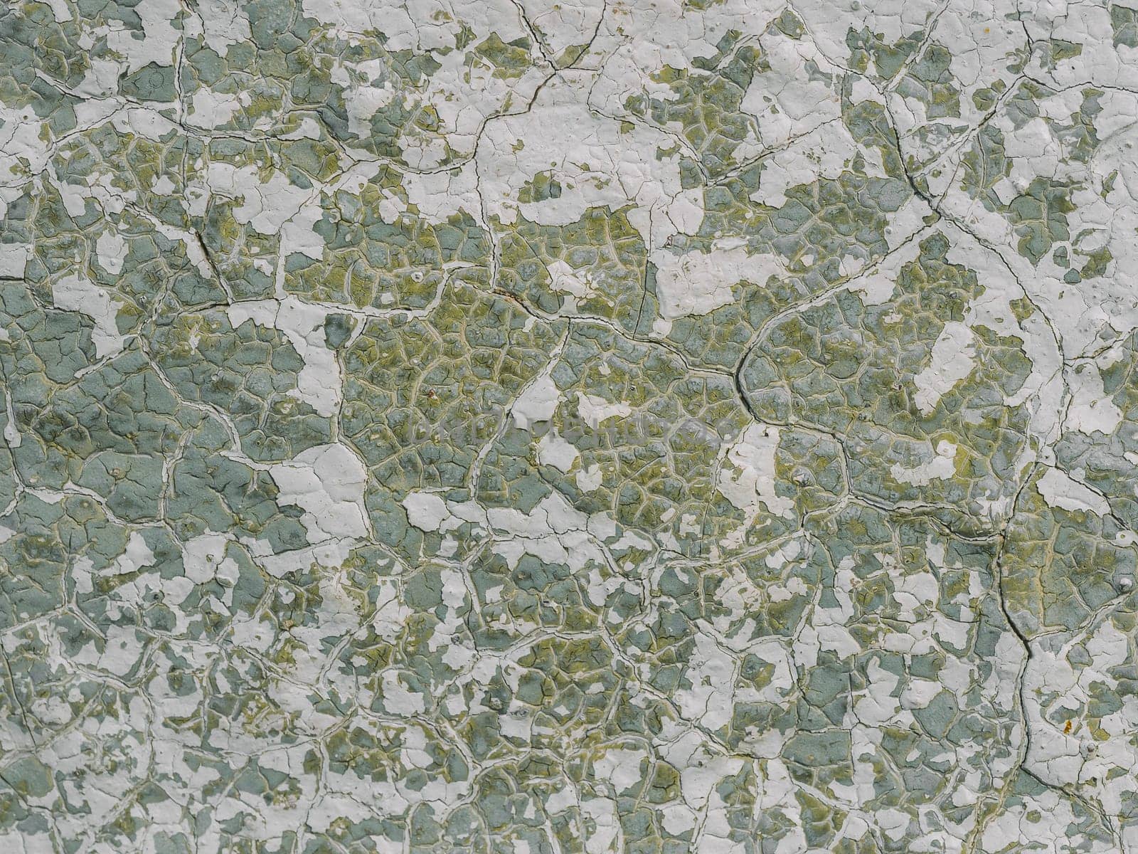 texture of old painted concrete with cracks. Grunge style cement wall background