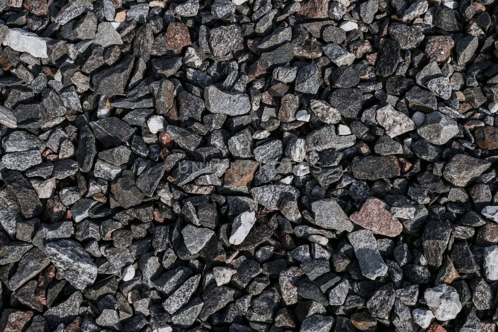 rubble texture natural abstract background close-up