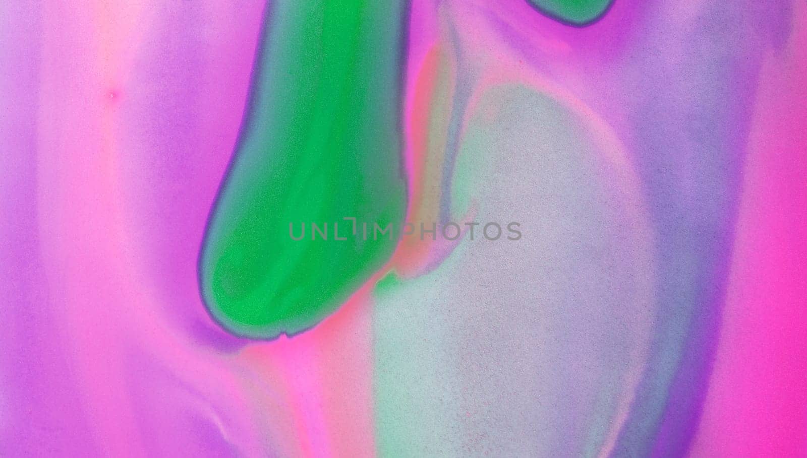Abstract fluid acrylic painting. Marbled blue abstract background. Liquid marble pattern. Hand painted background with mixed liquid red, blue and green paints. Modern art.