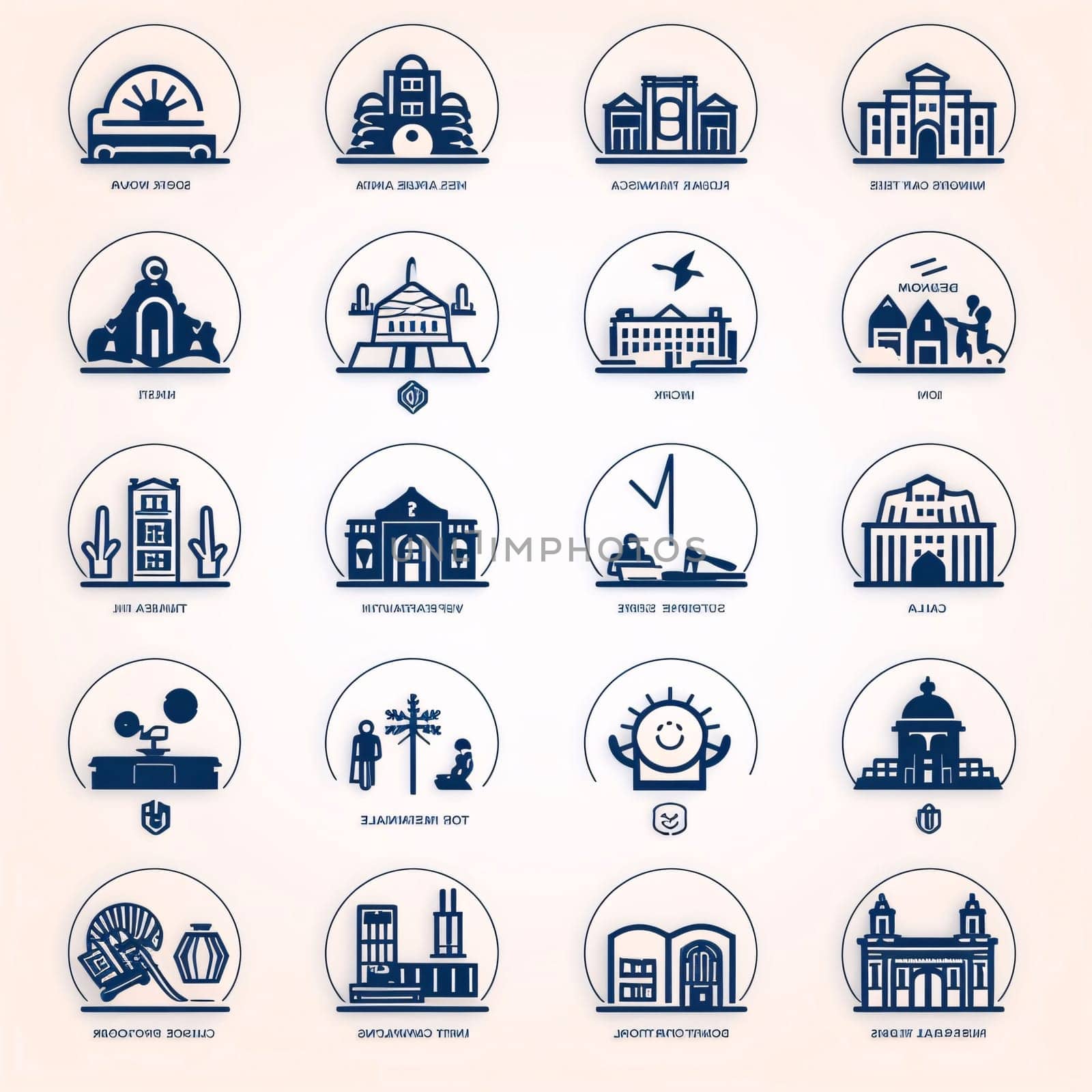 New icons collection: Set of travel and tourism icons in linear style. Vector illustration.