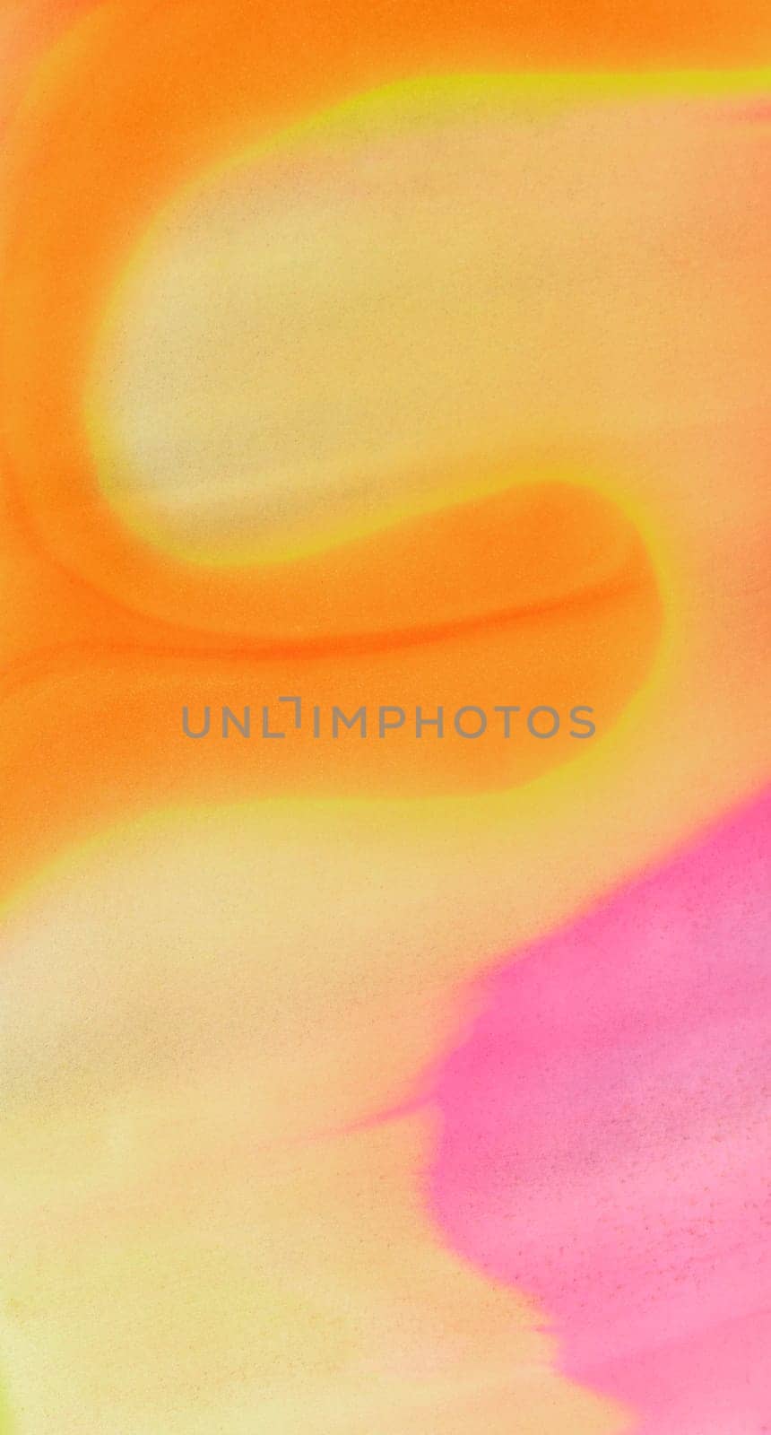 A fascinating combination of orange and blue shades of acrylic paint. Abstract background for websites, applications, invitations, business cards.