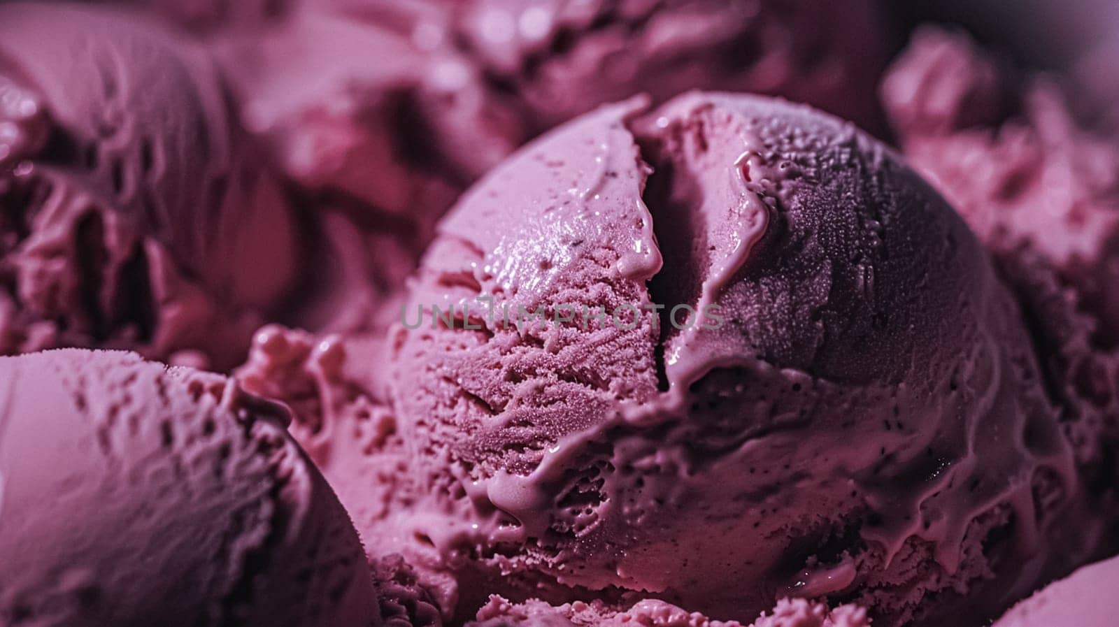 Ice cream commercial, macro food texture background design