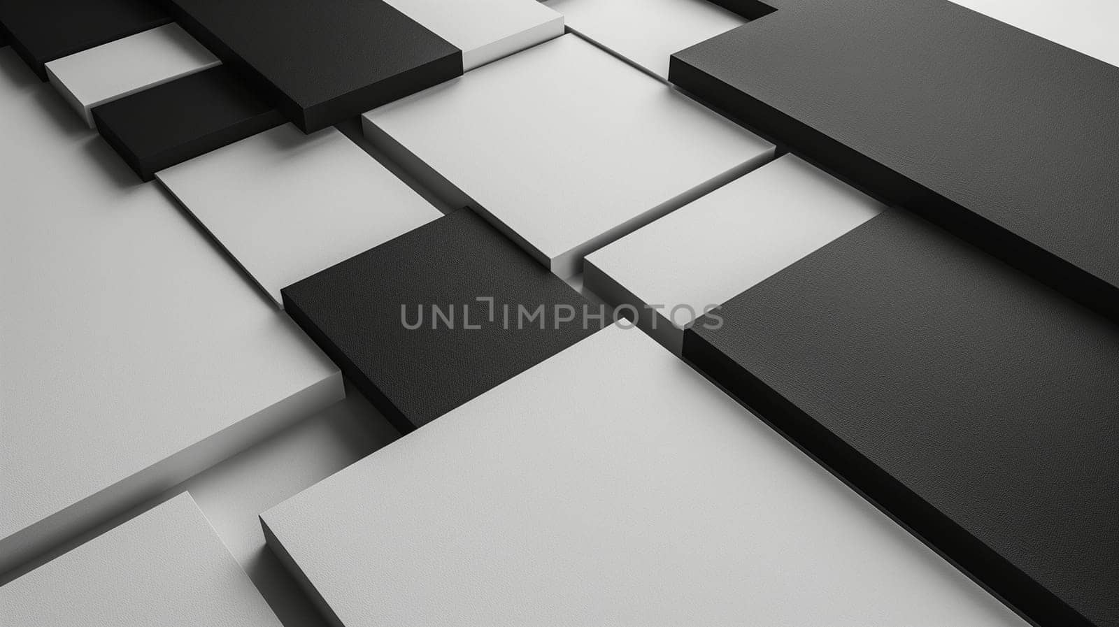 Black and white abstract design. High quality photo
