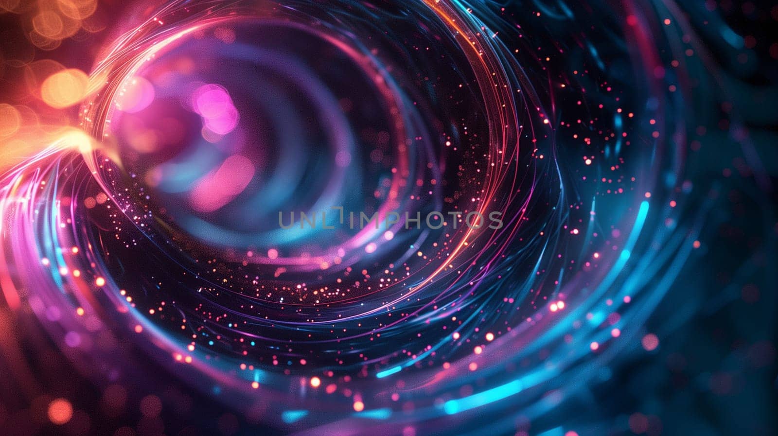 Abstract 3D background with colorful swirl. Colorful 3d rendering. High quality illustration