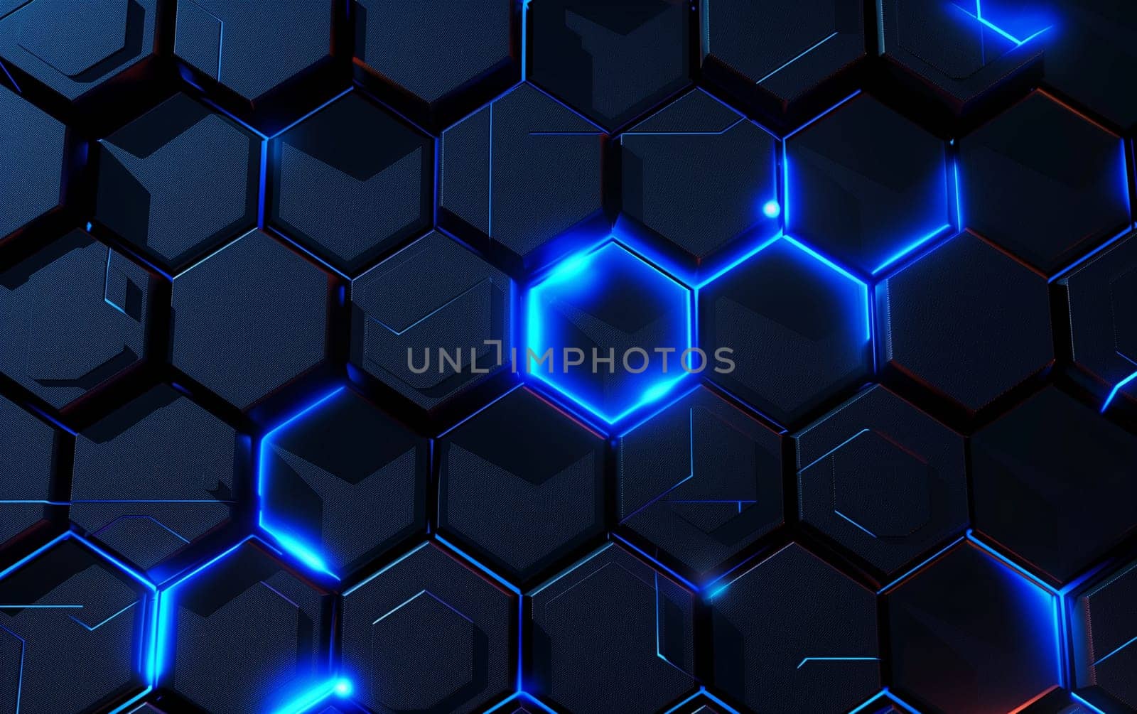 Abstract futuristic 3d background with technology. High quality illustration
