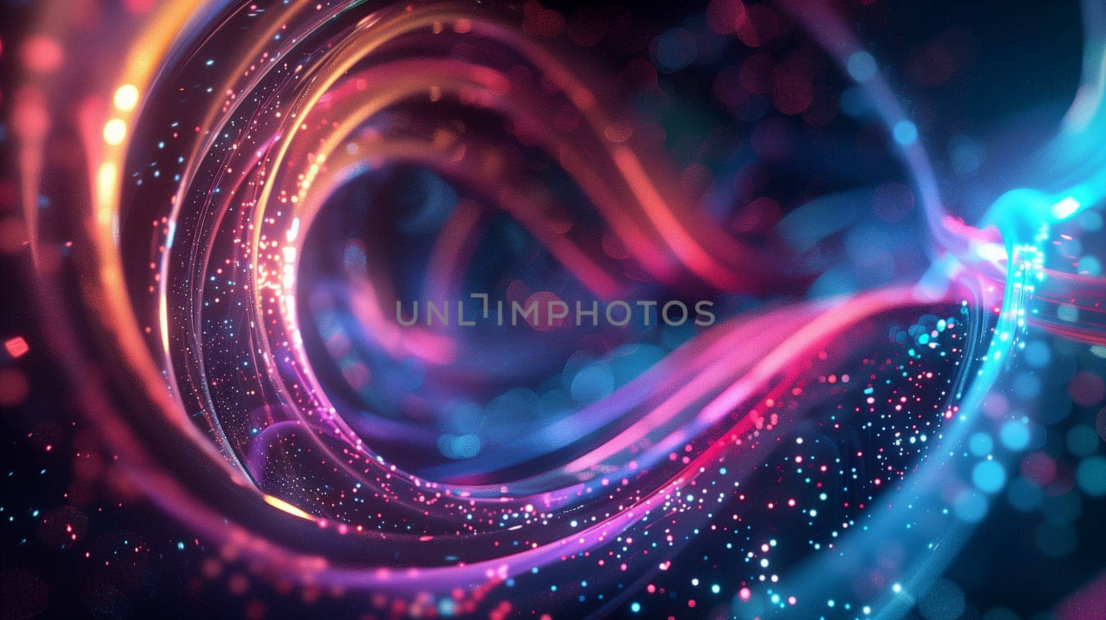 Abstract 3D background with colorful swirl. Colorful 3d rendering. High quality illustration