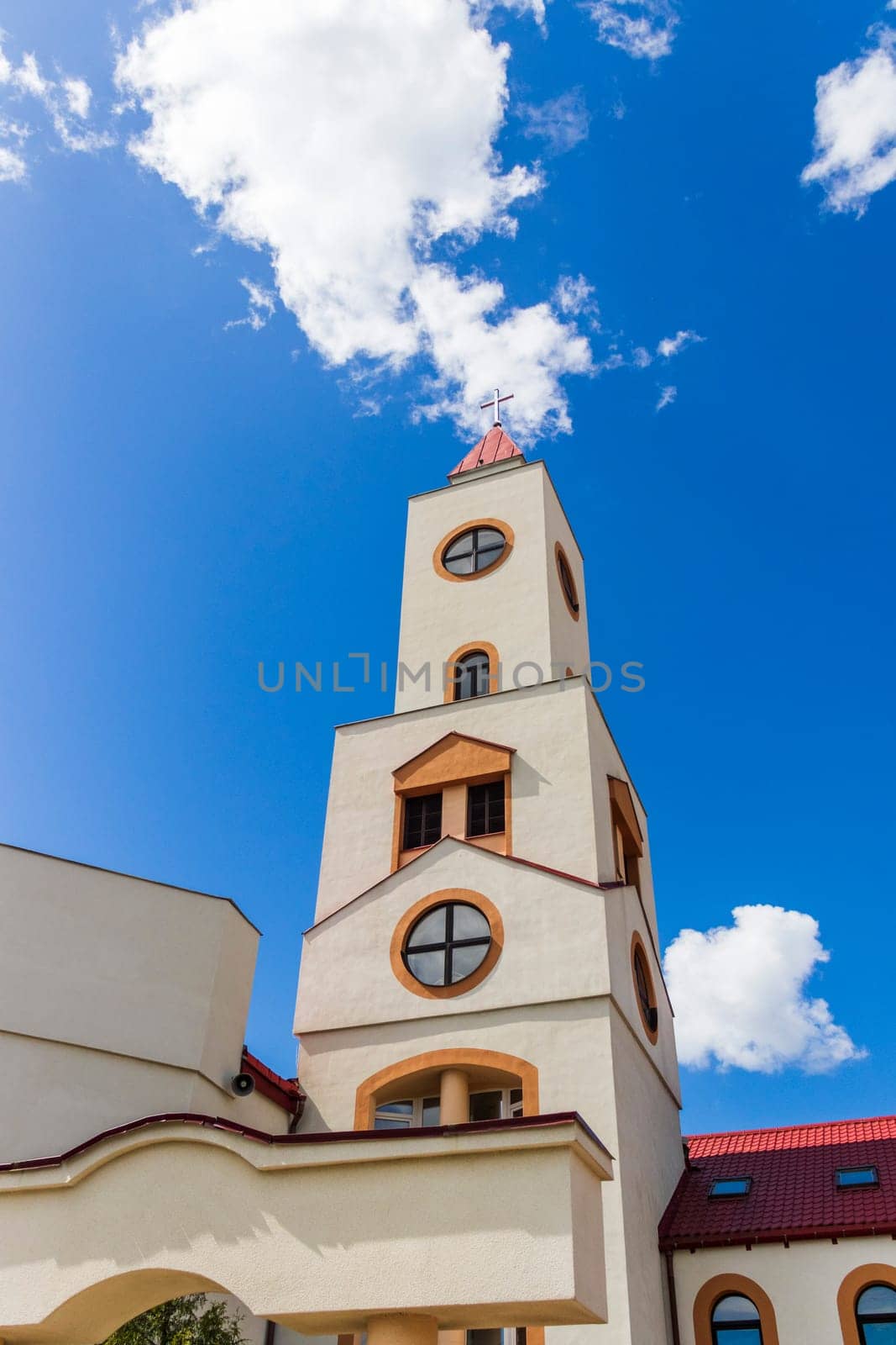 Shot of the Roman catholic church