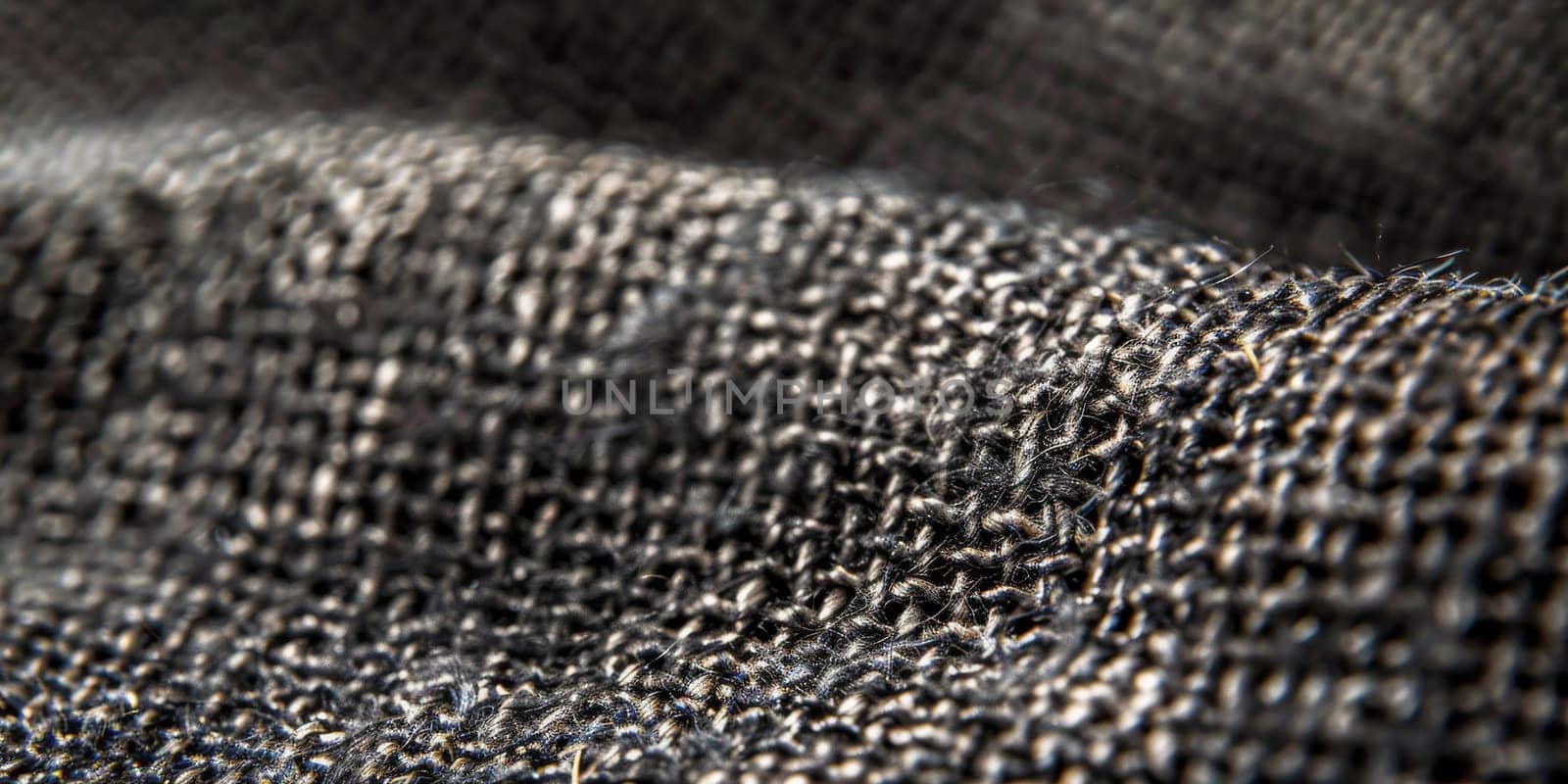 Close-ups of fabric textures, showcasing the weave, thread count, and surface details by Kadula