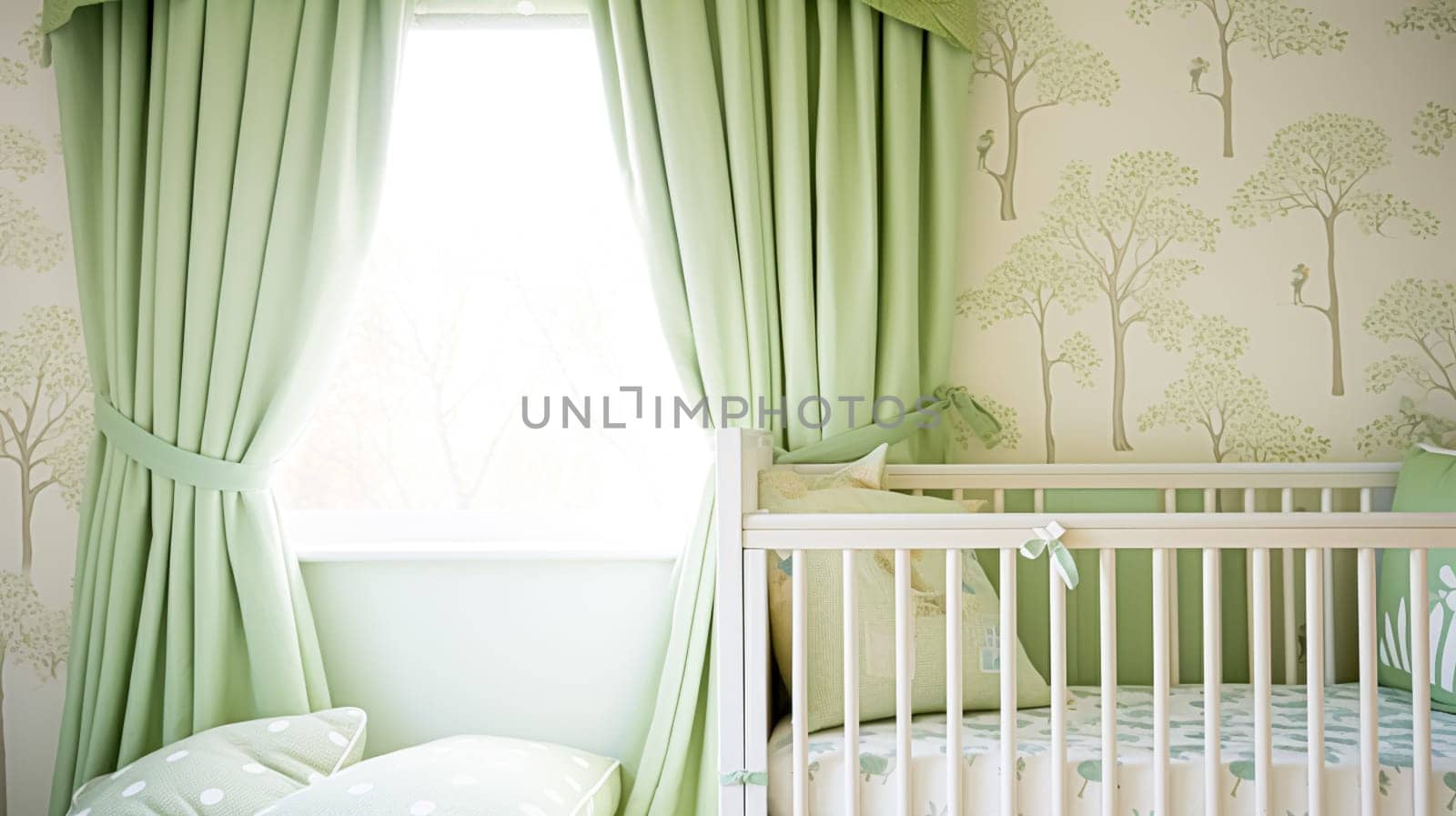 Baby room decor and interior design inspiration in the English countryside style cottage by Anneleven