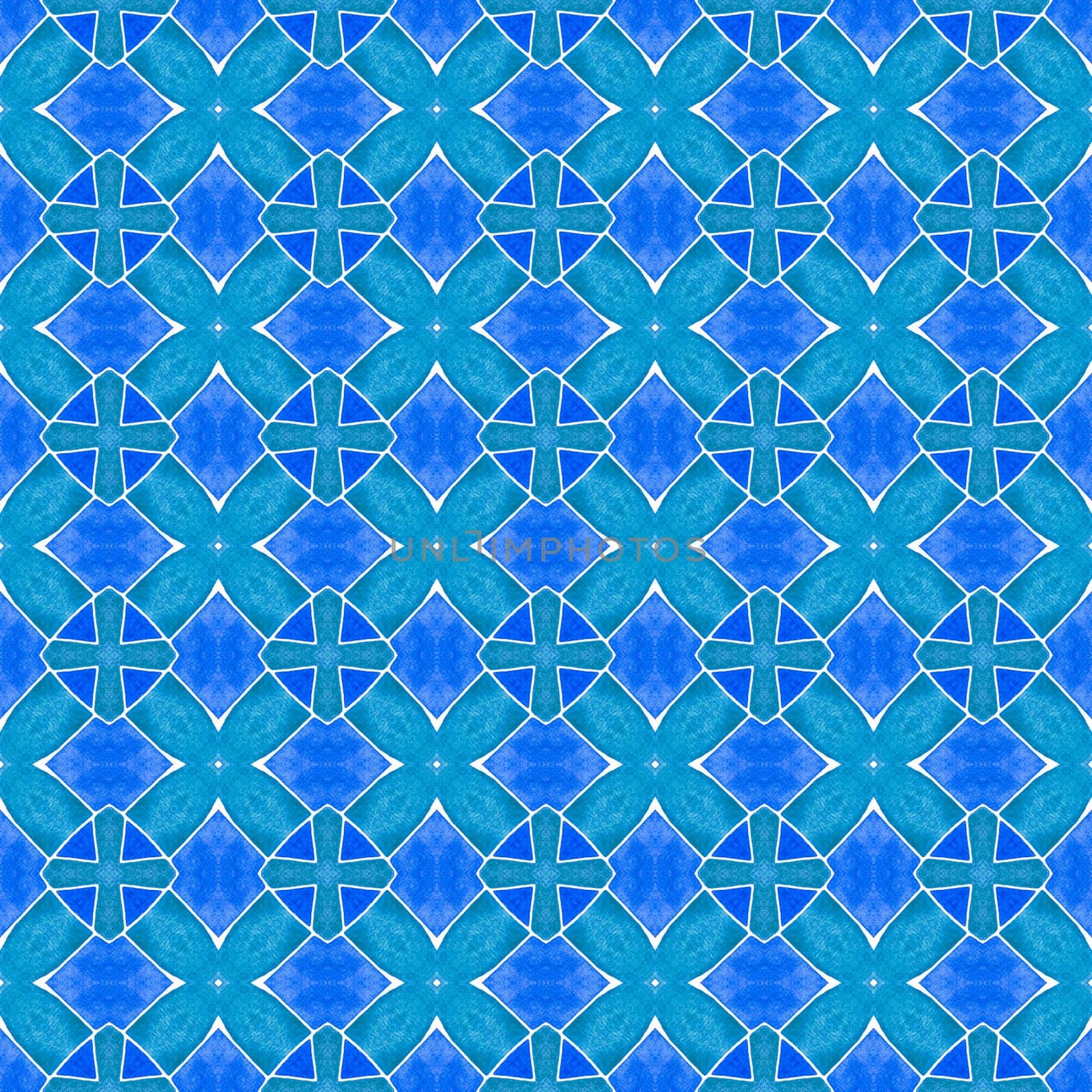 Arabesque hand drawn design. Blue impressive boho chic summer design. Oriental arabesque hand drawn border. Textile ready stylish print, swimwear fabric, wallpaper, wrapping.