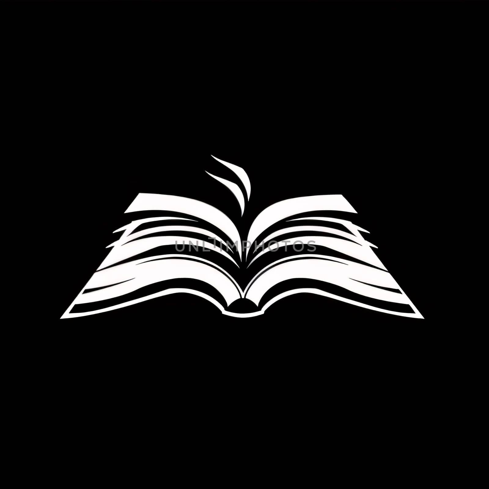 World Book Day: Book logo design vector template. Open book icon. Vector illustration.