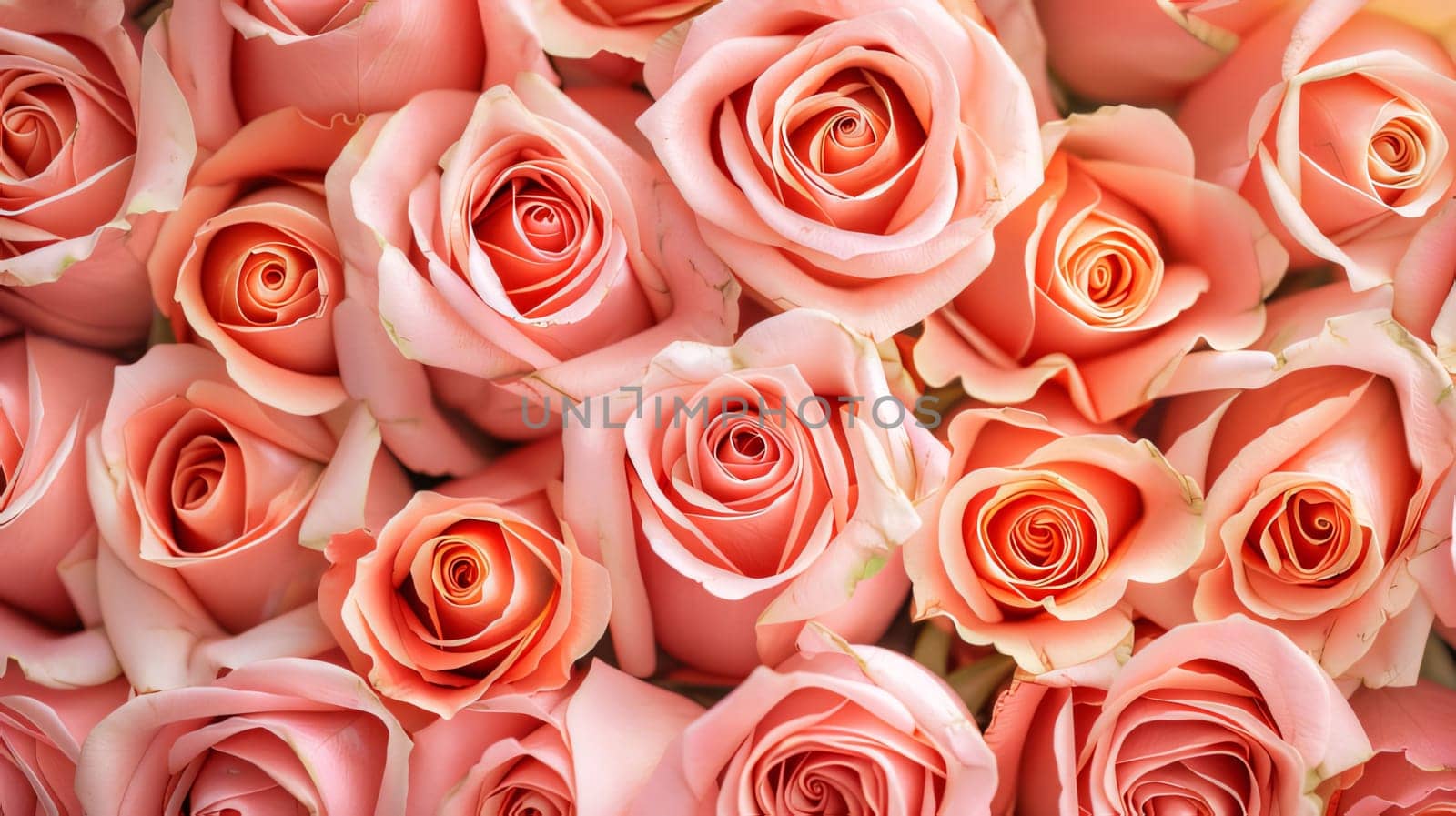 beautiful pink roses as a background, valentine's day by ThemesS