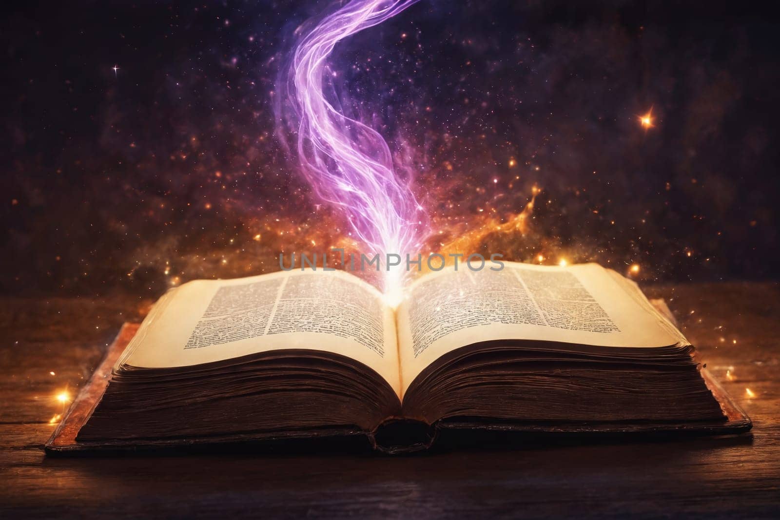 Magical Emission From an Open Book by Andre1ns