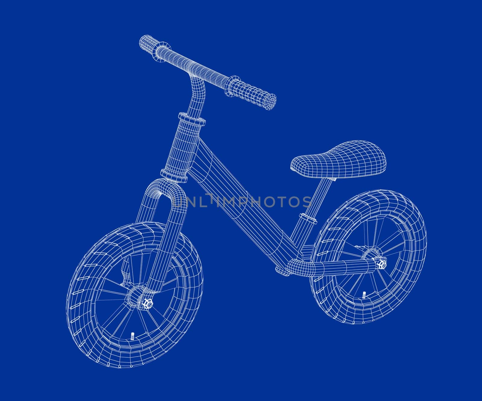 3D model of balance bike by magraphics