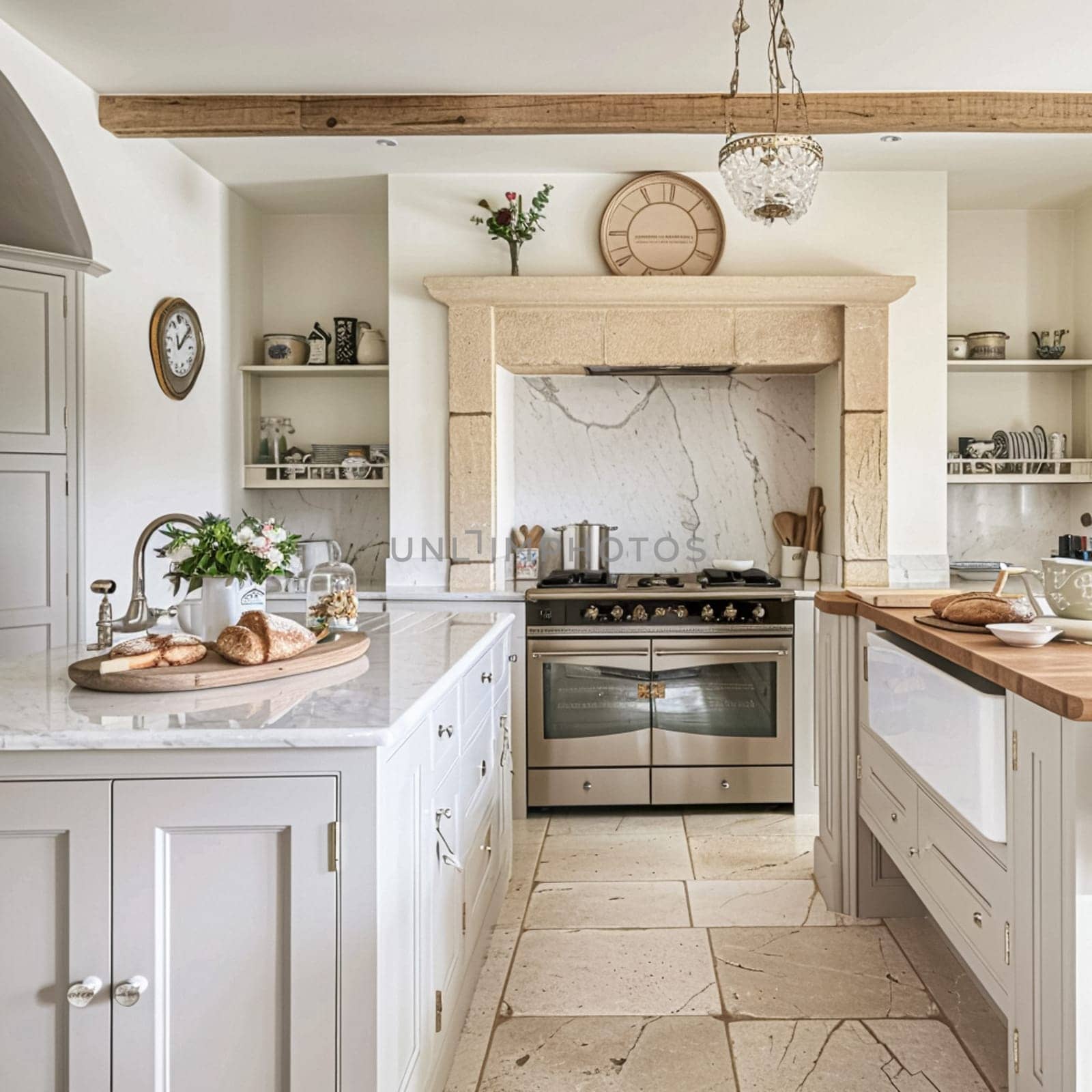 Bespoke kitchen design, country house and cottage interior design, English countryside style renovation and home decor idea