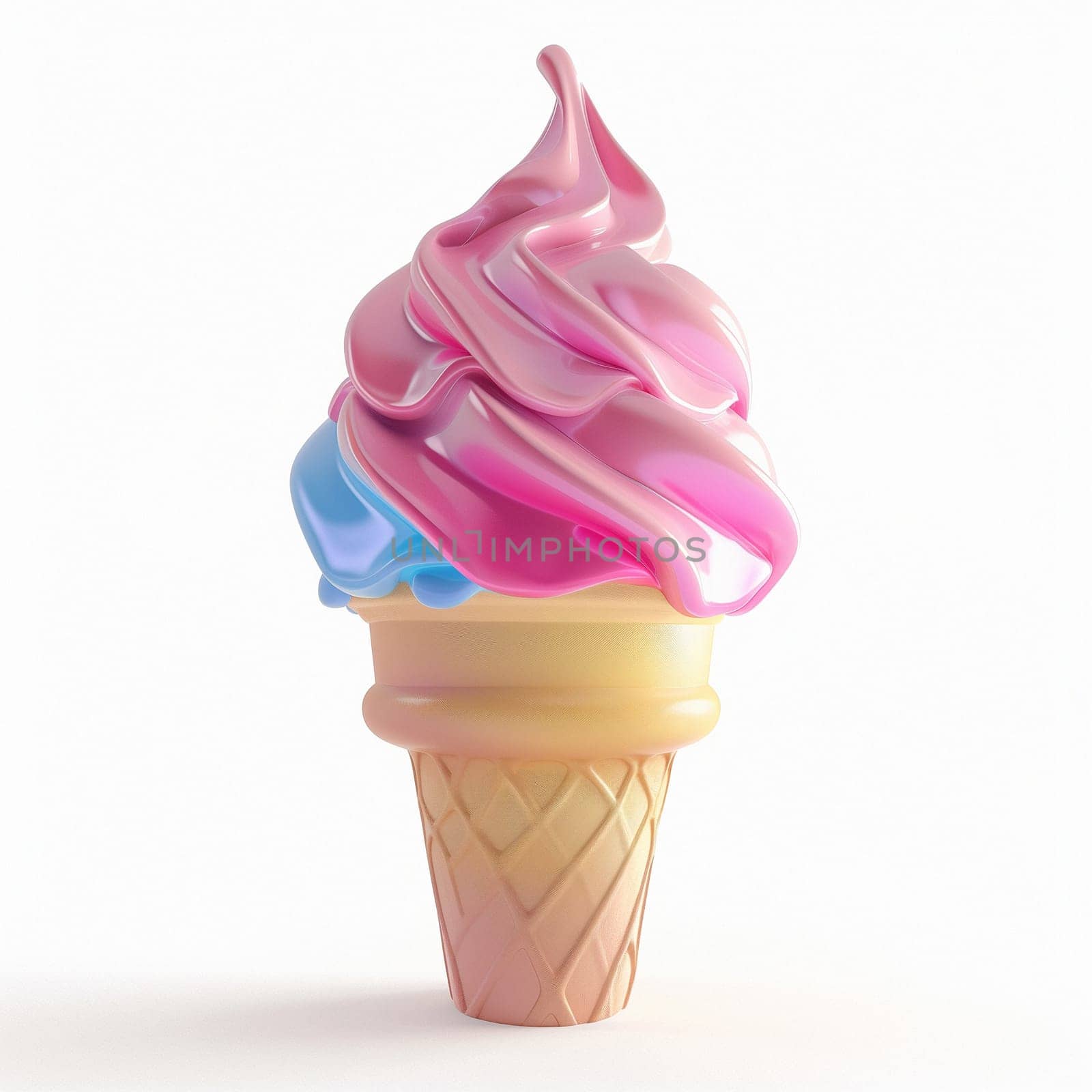 Lots of delicious and beautiful ice cream. Summer dessert. Poster, menu. High quality photo