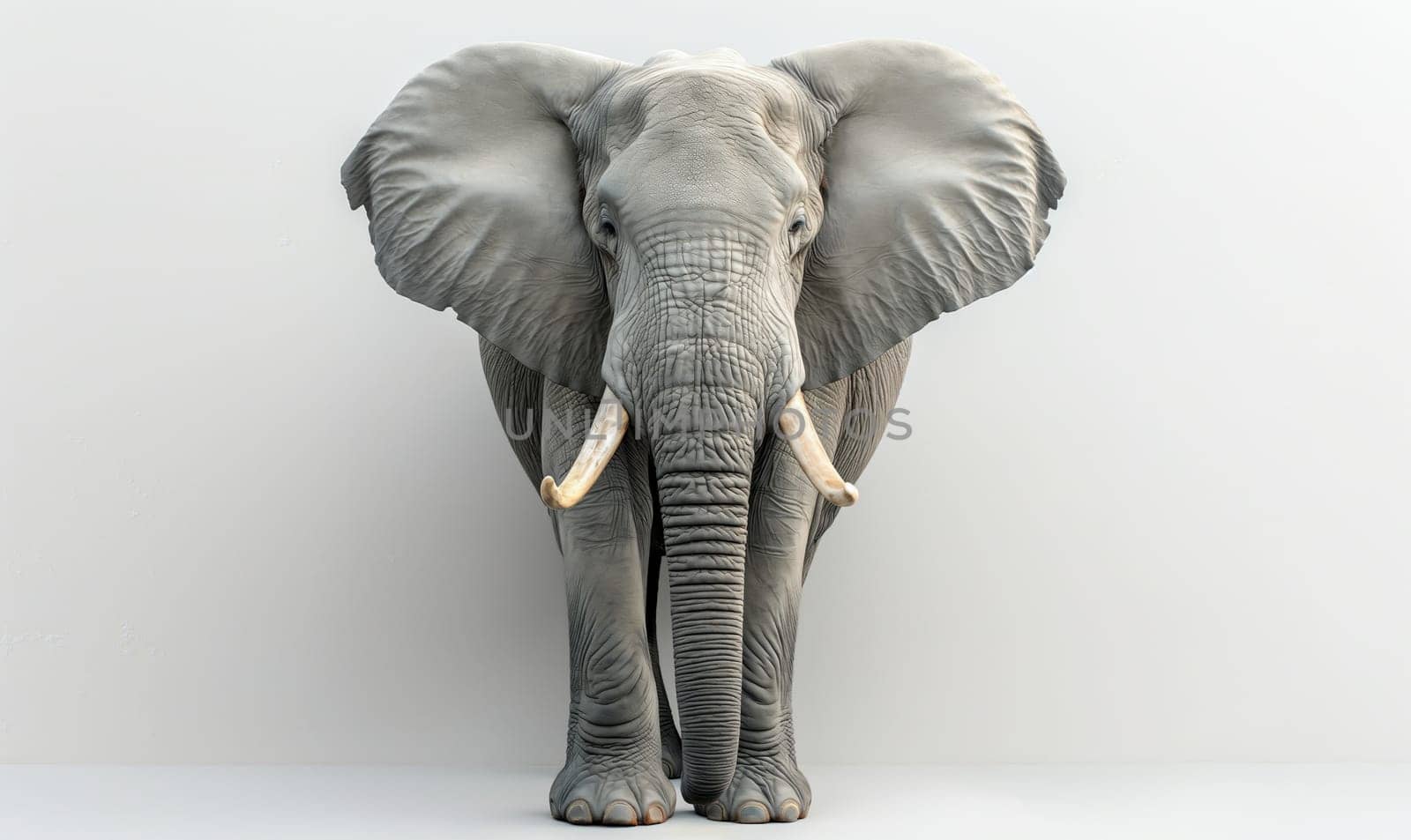 Majestic Elephant in Monochrome. Selective focus