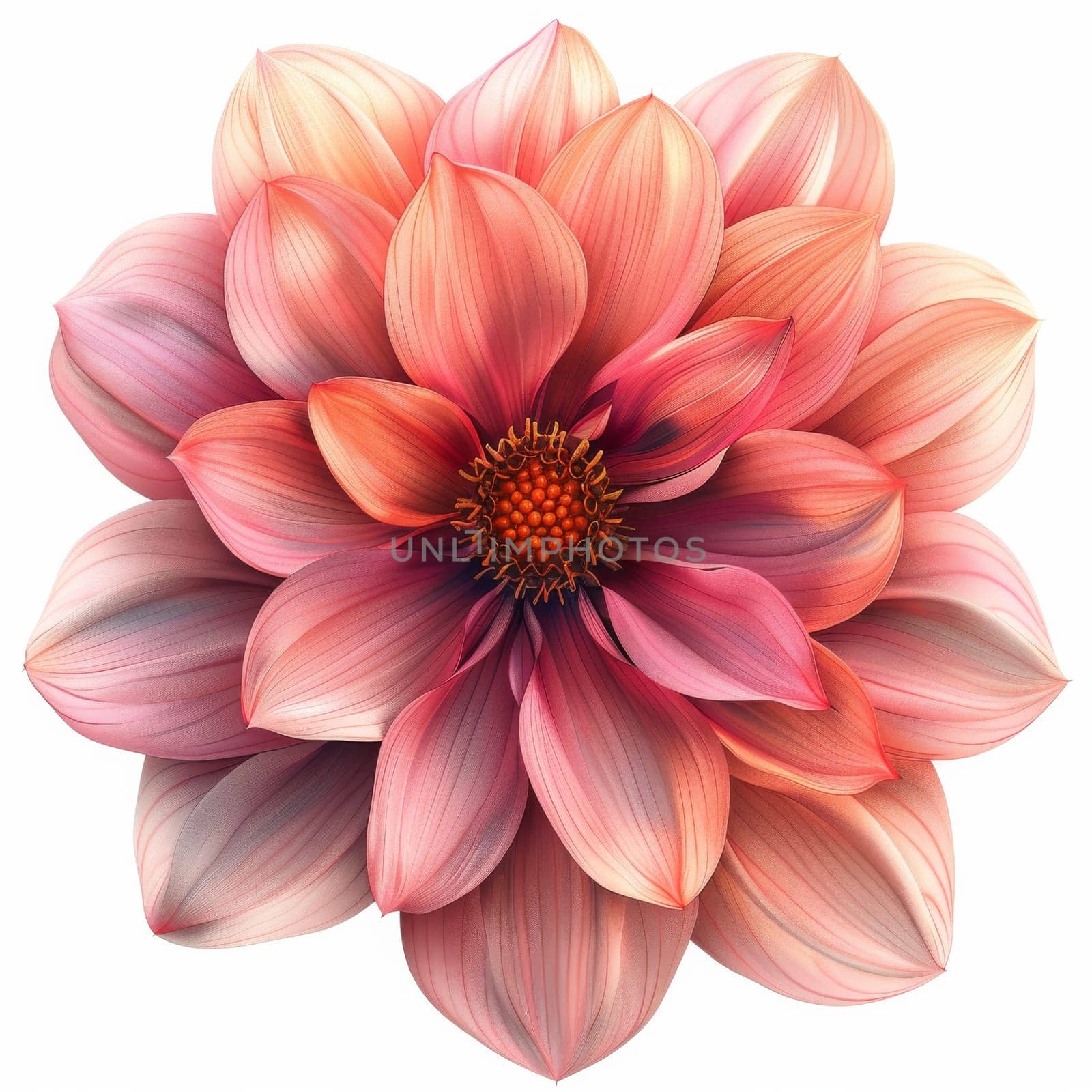 Flower element watercolor background and wallpaper.