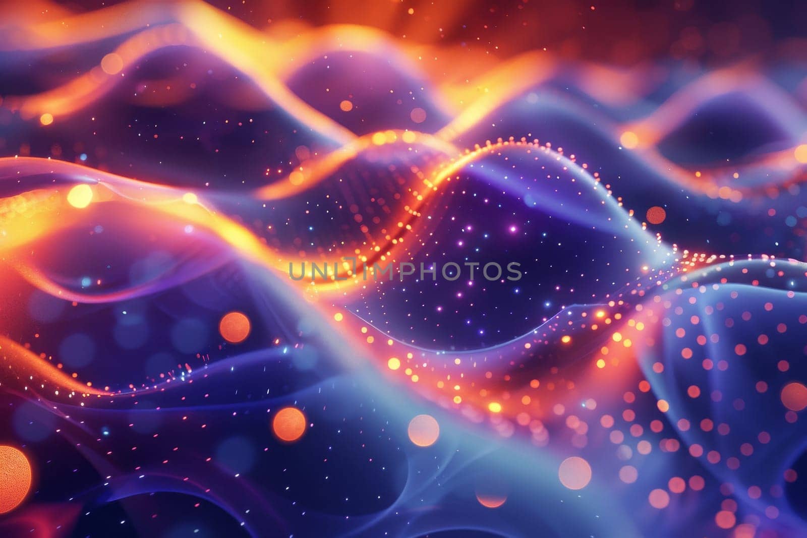 Abstract wallpaper colorful background. futuristic technology background by itchaznong