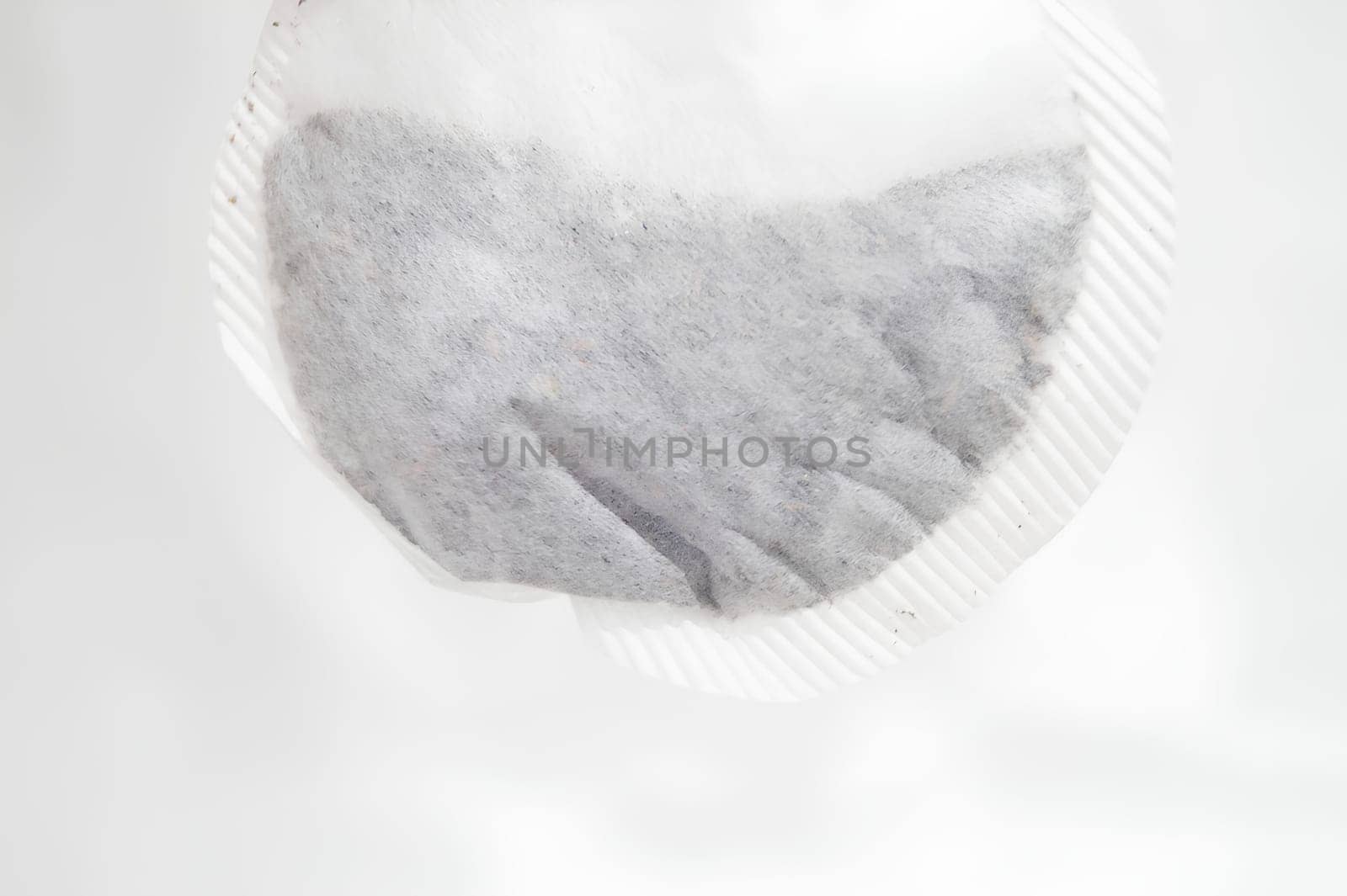 Single White Tea Bag. High quality photo