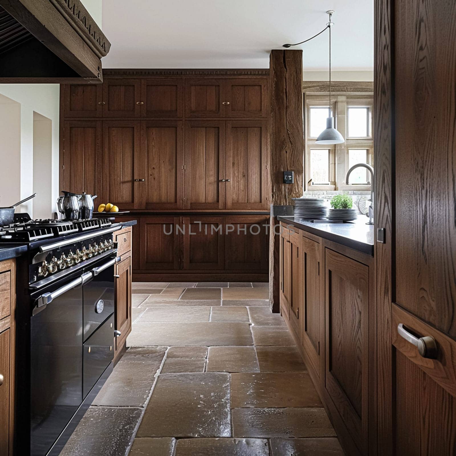 Bespoke kitchen design, country house and cottage interior design, English countryside style renovation and home decor idea