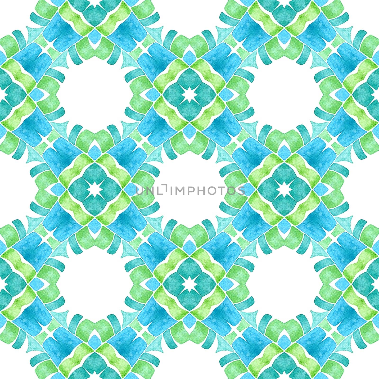 Textile ready admirable print, swimwear fabric, wallpaper, wrapping. Green delightful boho chic summer design. Summer exotic seamless border. Exotic seamless pattern.