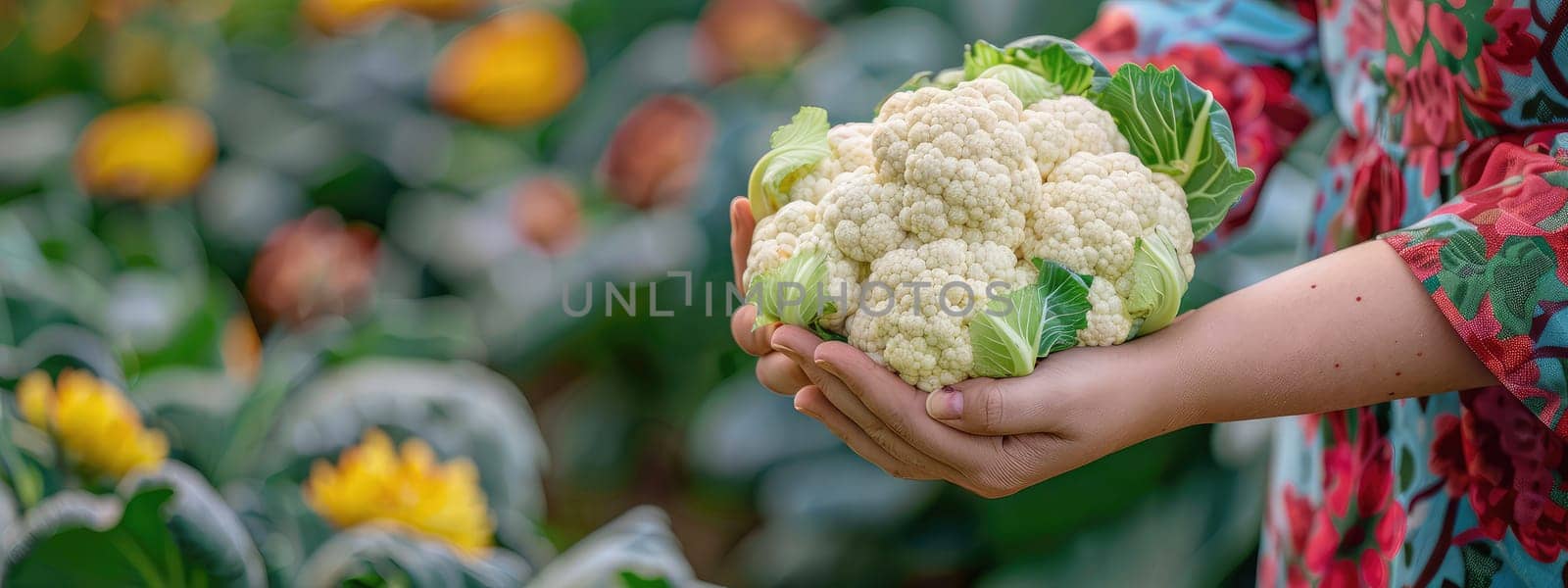 Harvest in the hands of a woman in the garden. Selective focus. nature.