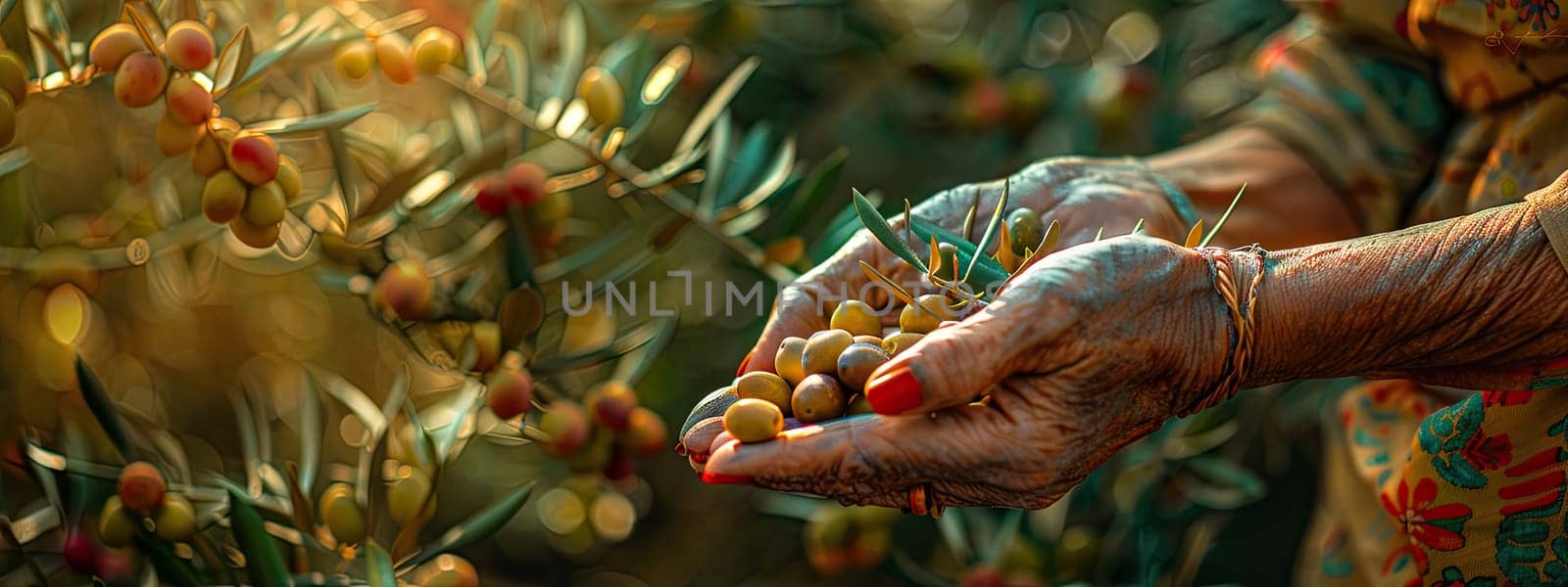 Harvest in the hands of a woman in the garden. Selective focus. nature.