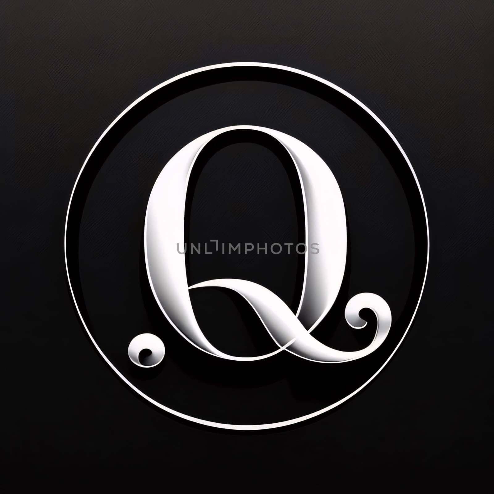 Alphabetic logo design with elegant design and typography vector letter Q by ThemesS