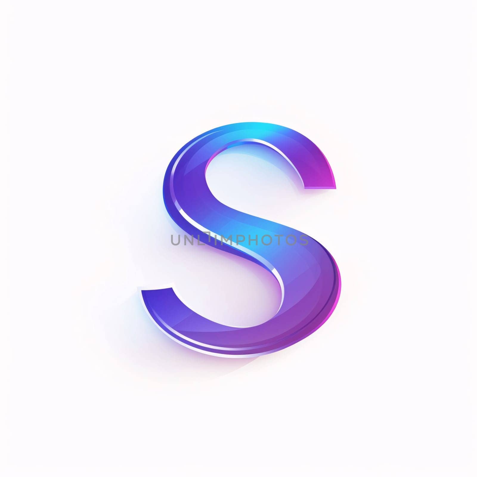 Alphabet letter S in 3d style, vector illustration. Design template elements for your application or corporate identity. by ThemesS