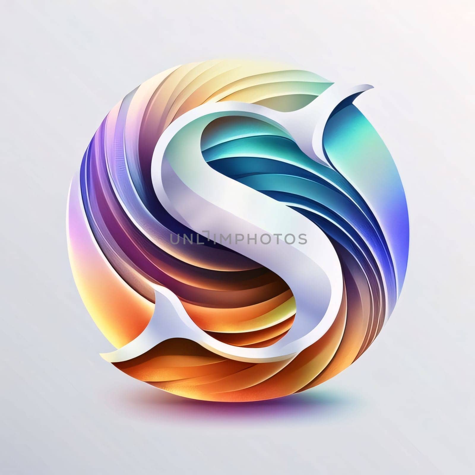 Vector abstract 3d letter S. Design elements for business presentations, flyers, posters, web design. by ThemesS